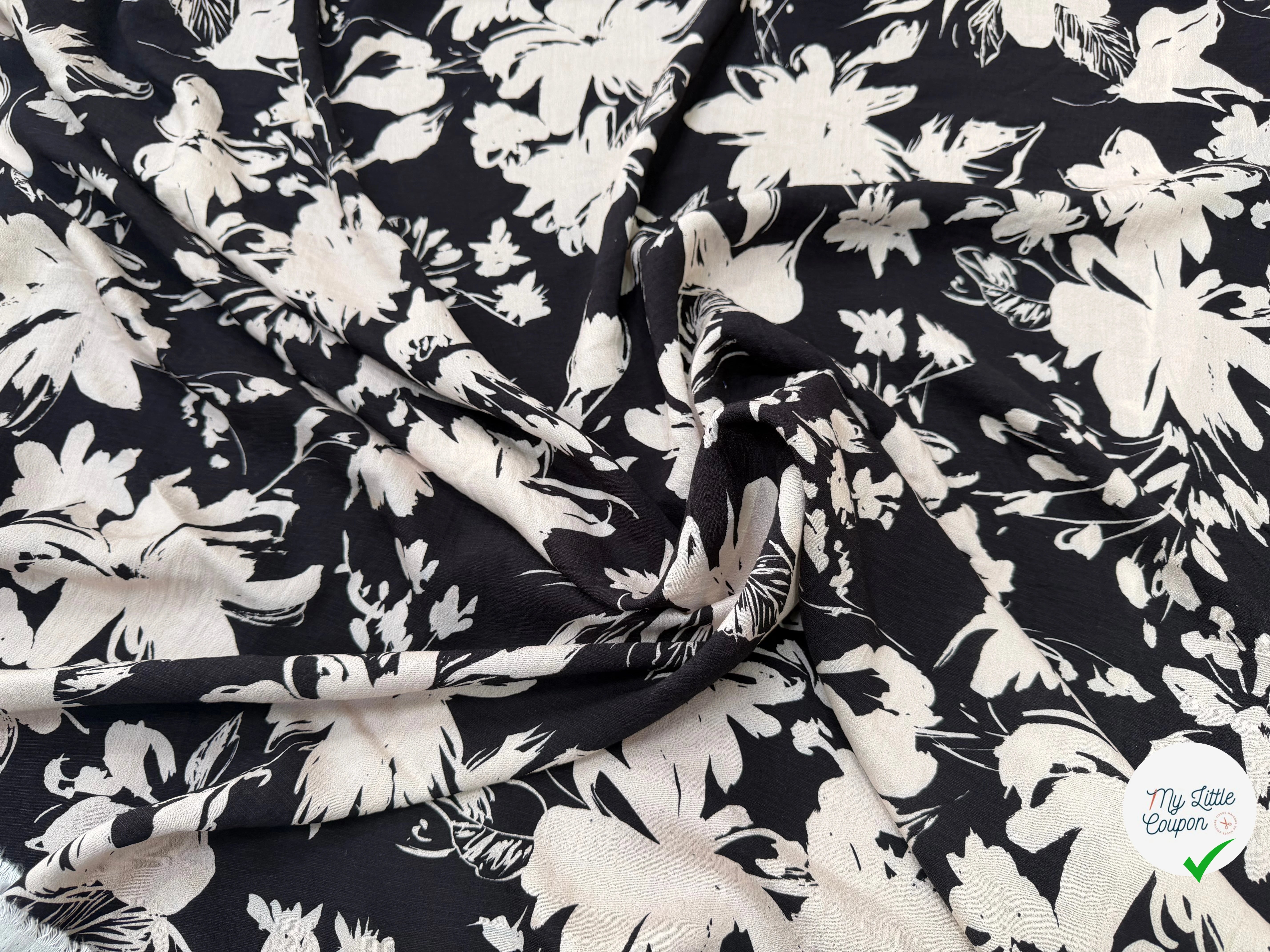 CREPE MAROCAIN 100% VISCOSE 3 - My Little Coupon