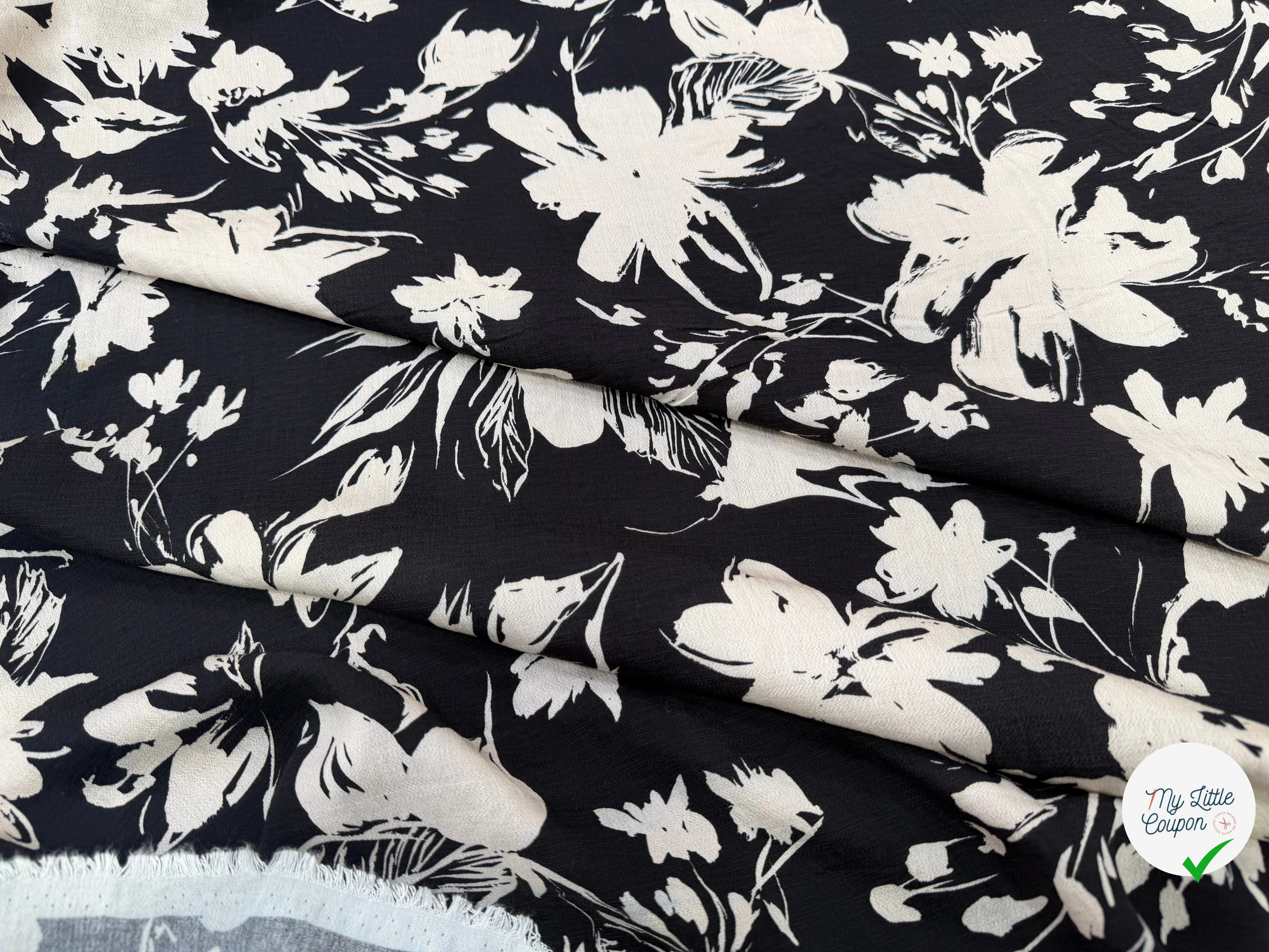 CREPE MAROCAIN 100% VISCOSE 3 - My Little Coupon