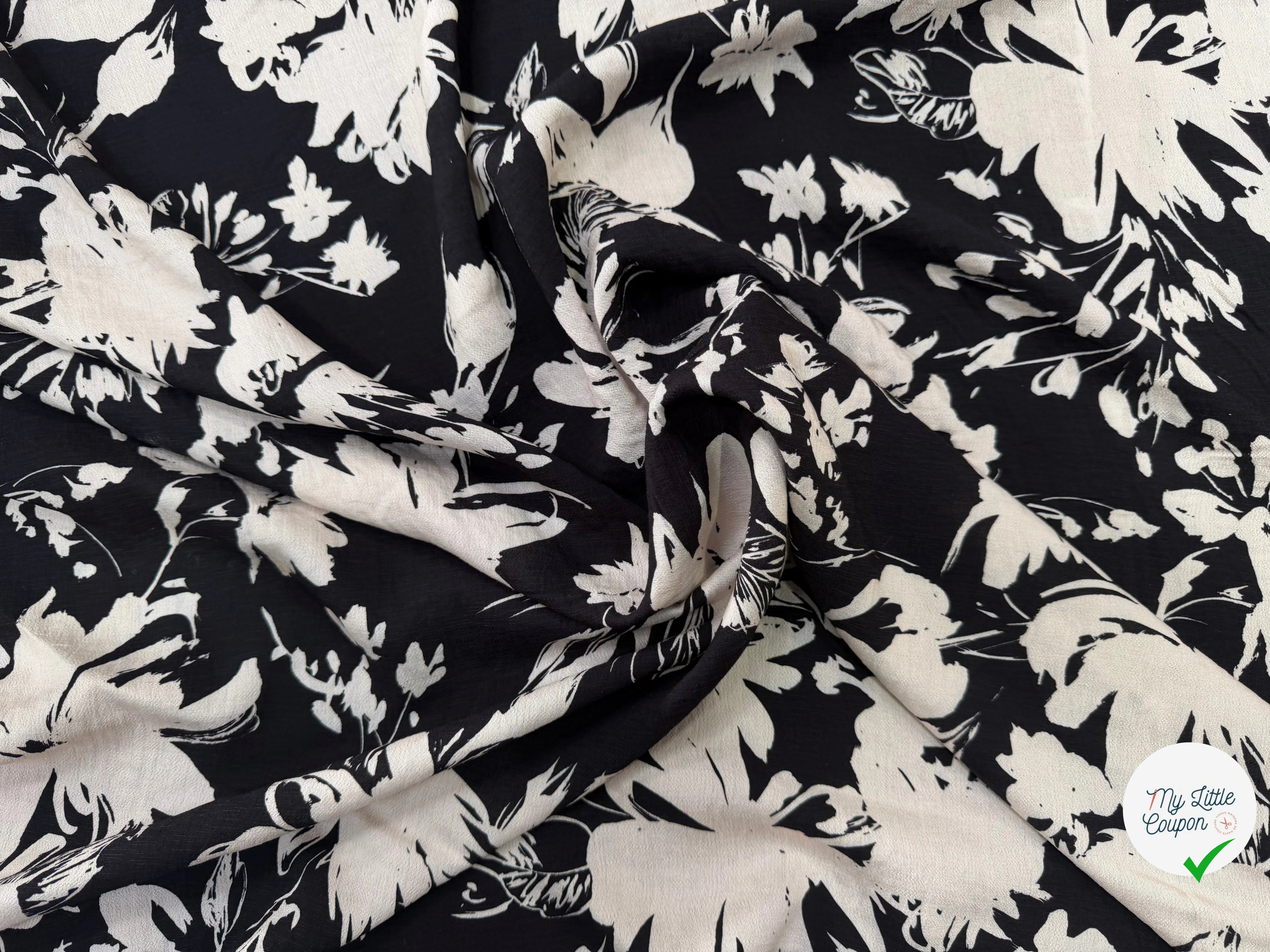 CREPE MAROCAIN 100% VISCOSE 3 - My Little Coupon