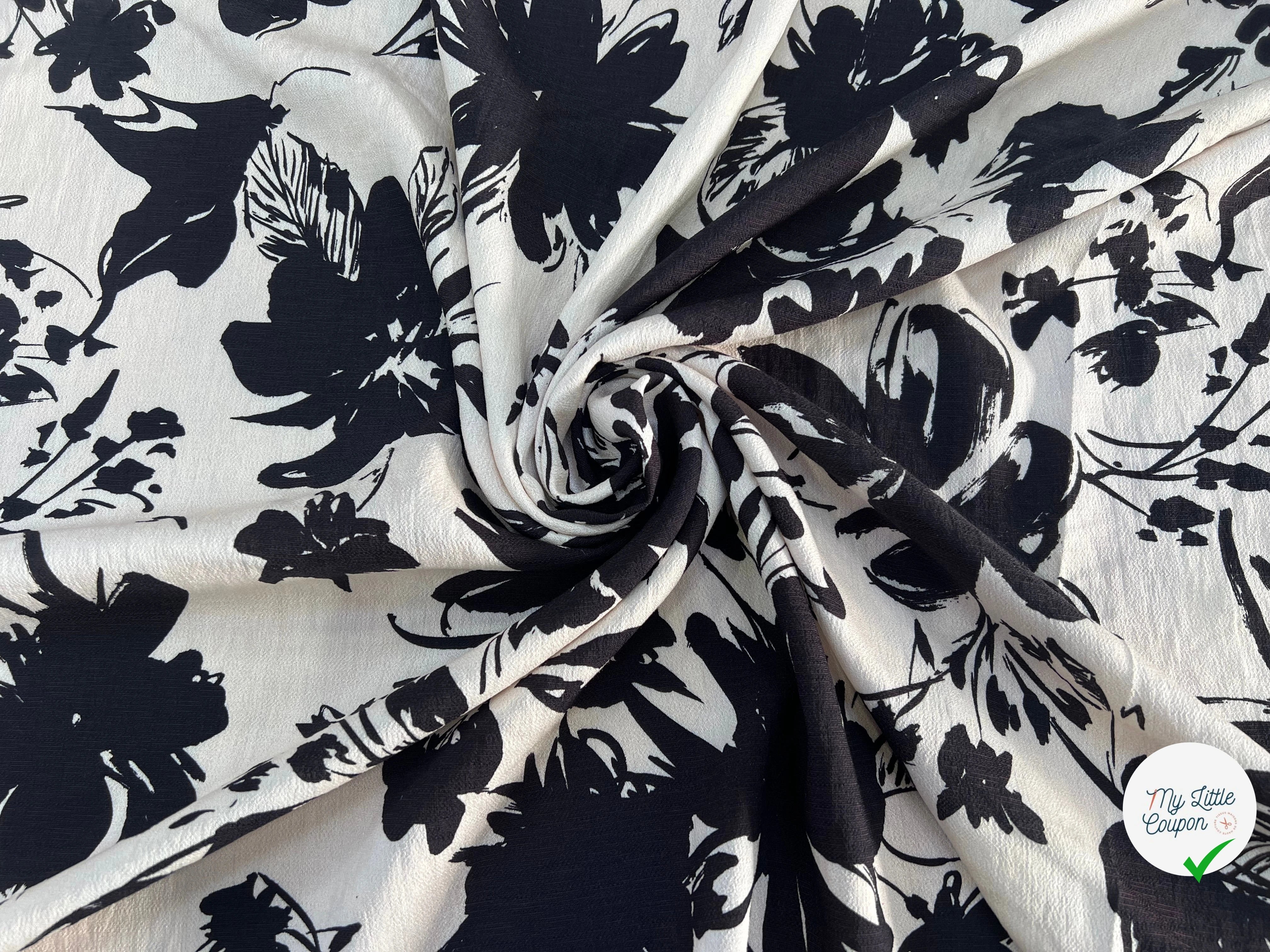 CREPE MAROCAIN 100% VISCOSE 4 - My Little Coupon