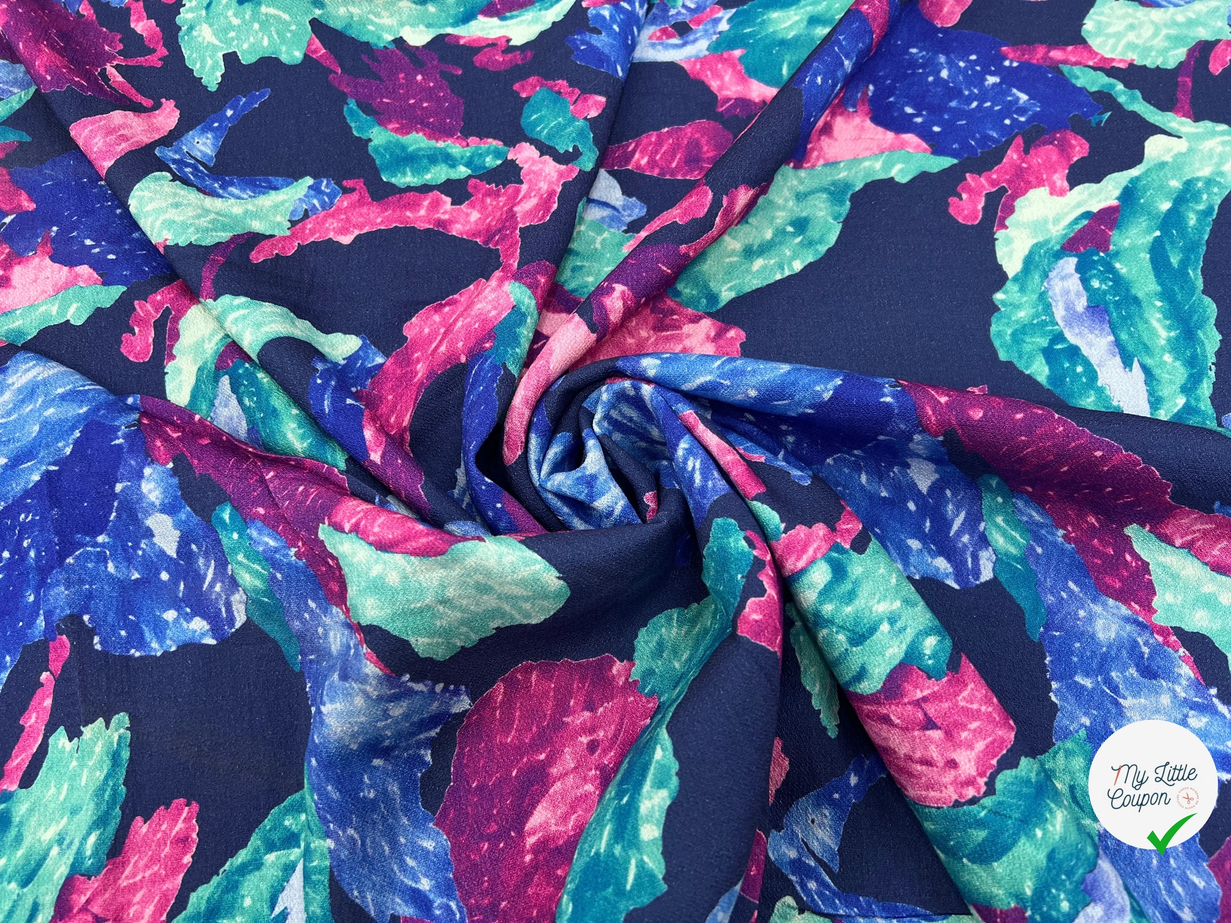 CREPE MAROCAIN 100% VISCOSE 5 - My Little Coupon