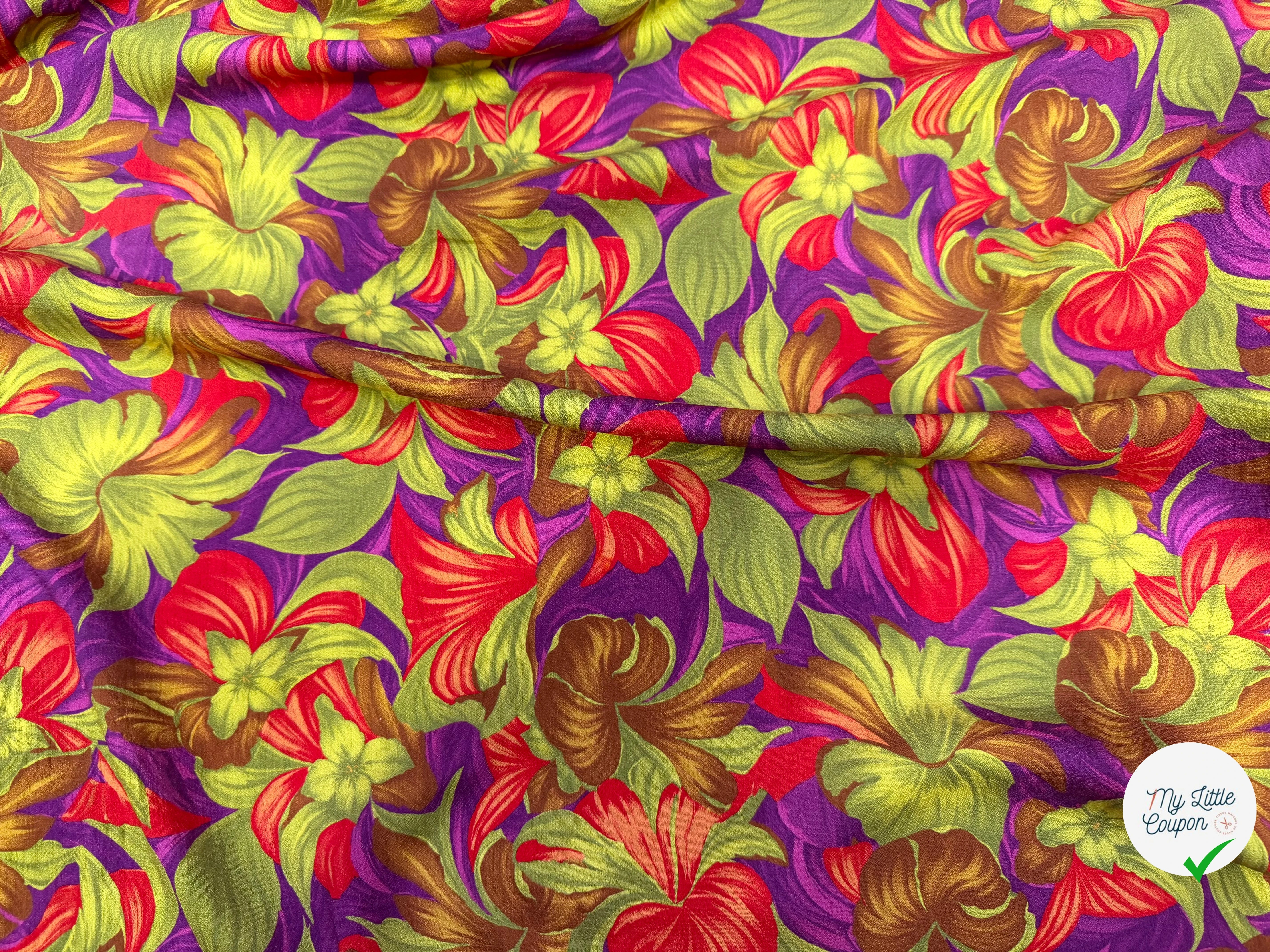 CREPE MAROCAIN 100% VISCOSE 7 - My Little Coupon