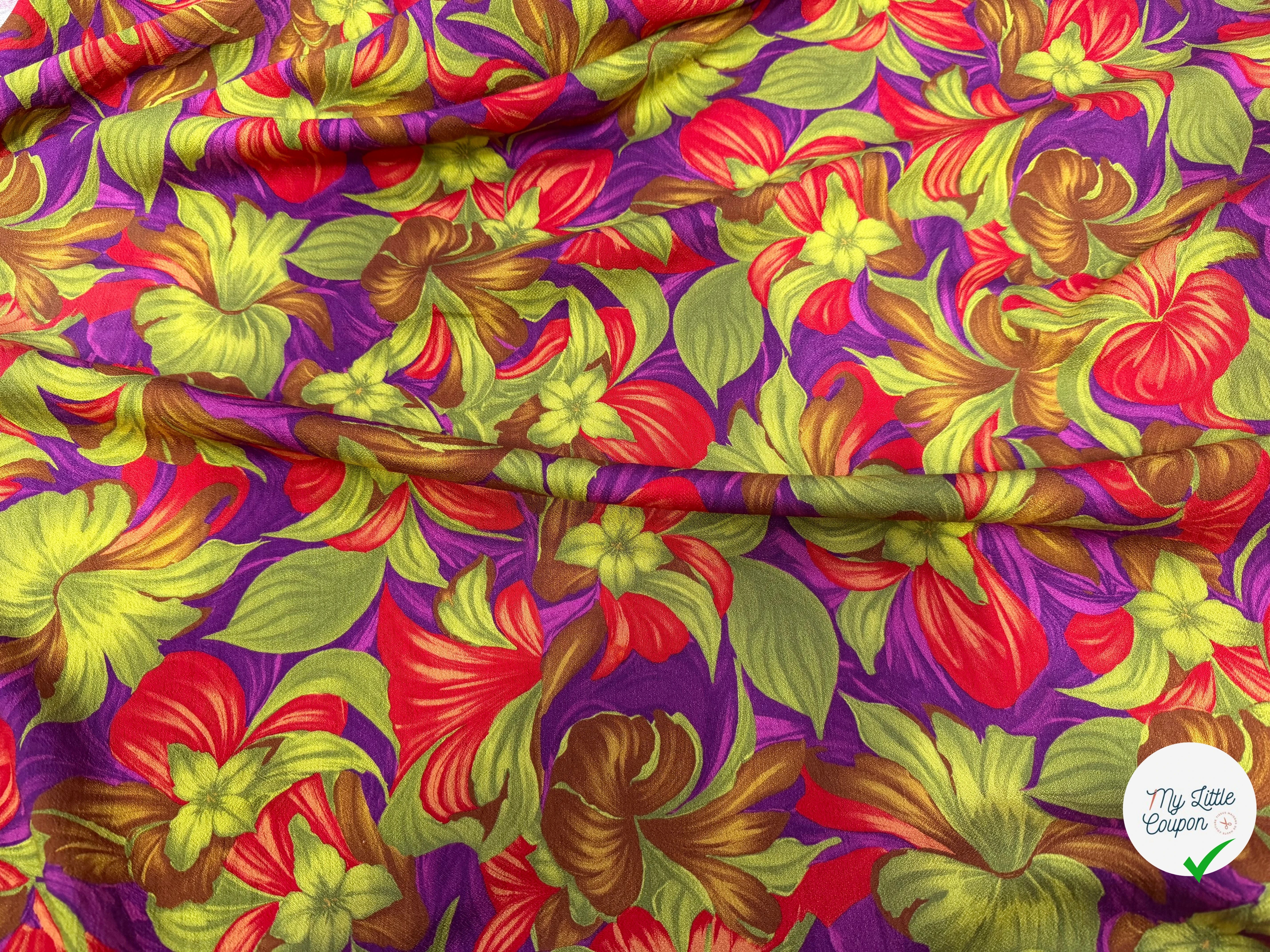 CREPE MAROCAIN 100% VISCOSE 7 - My Little Coupon