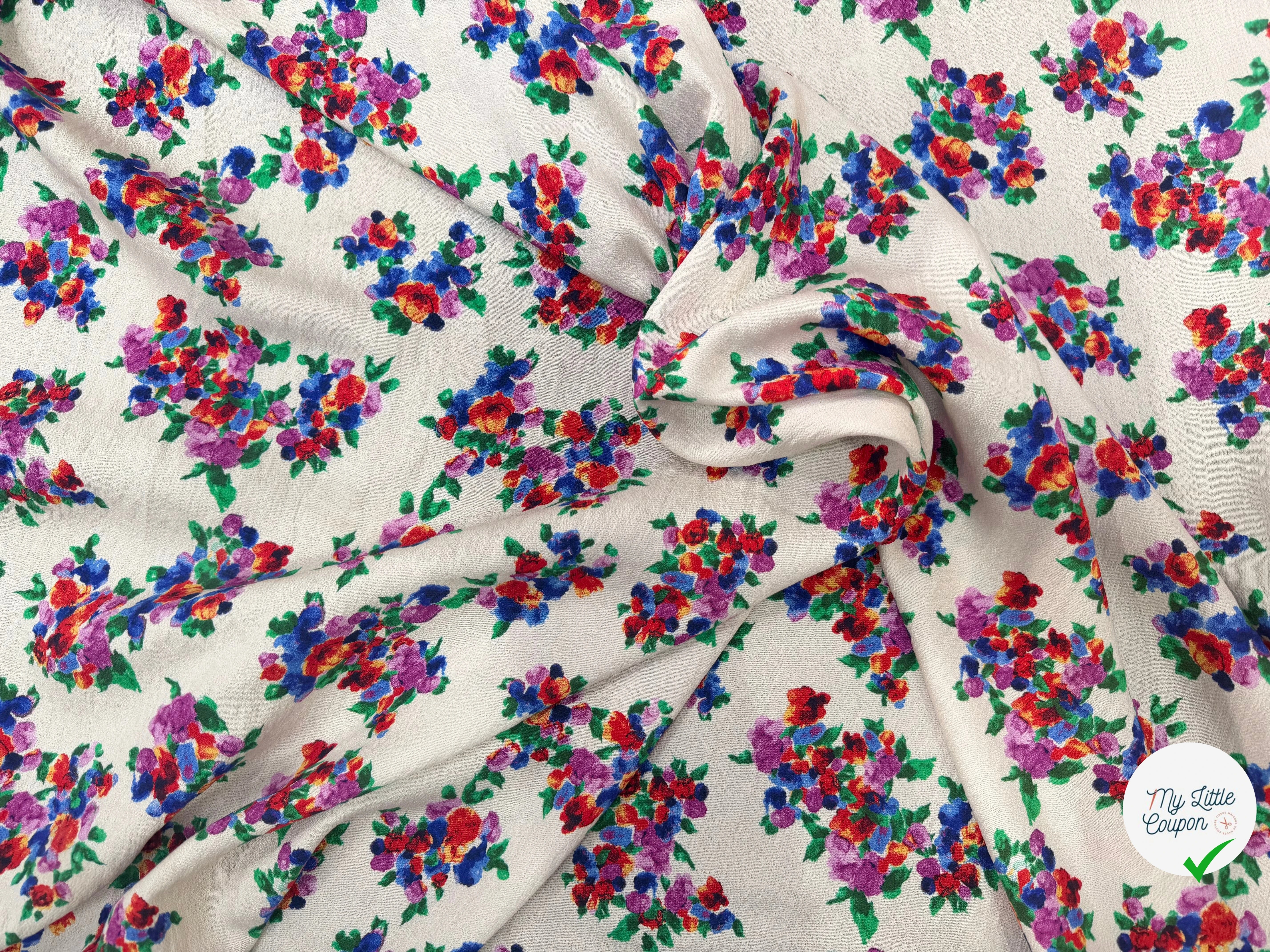 CREPE MAROCAIN 100% VISCOSE 8 - My Little Coupon