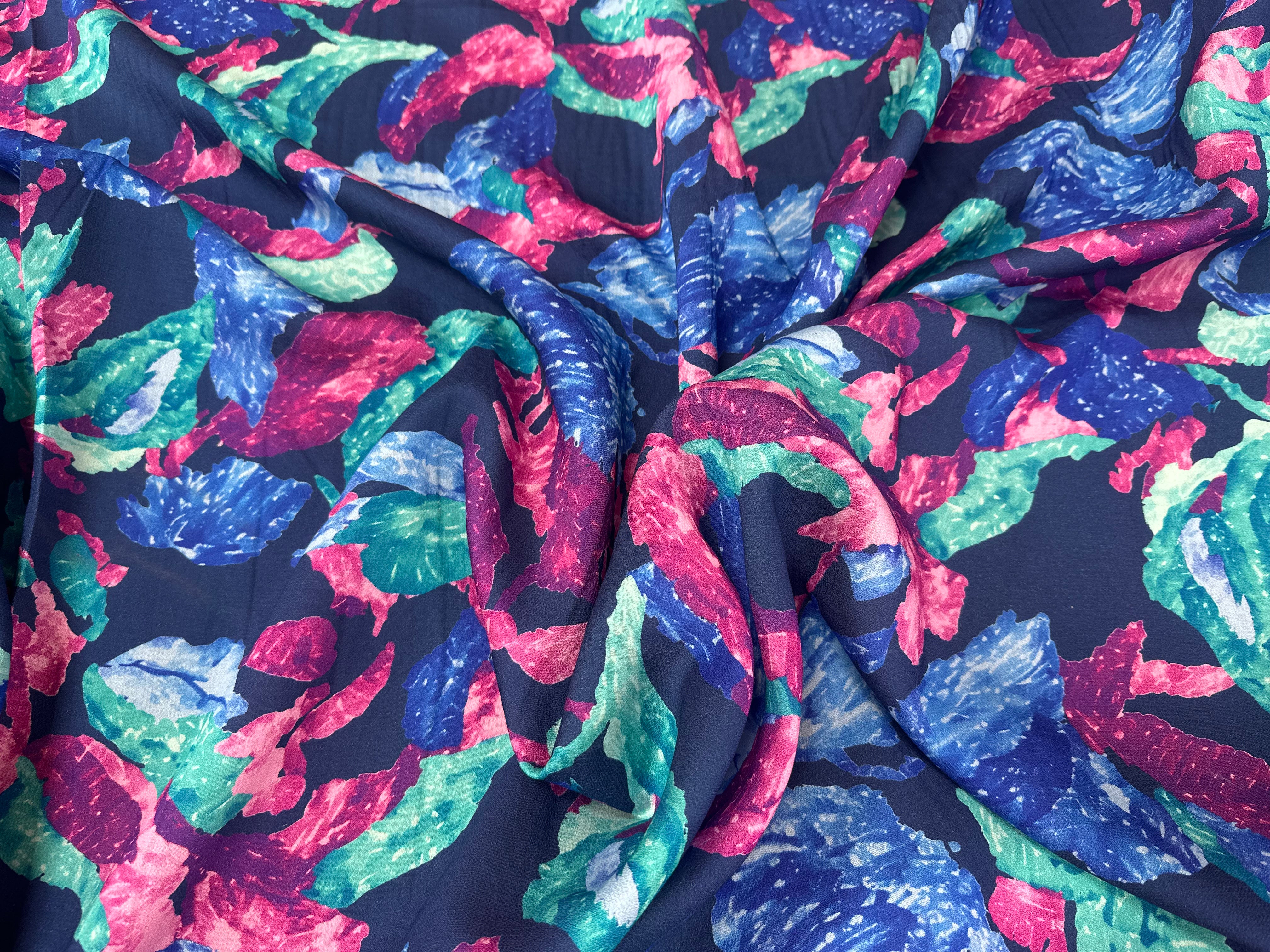 CREPE MAROCAIN FLORALIE CHIC - My Little Coupon