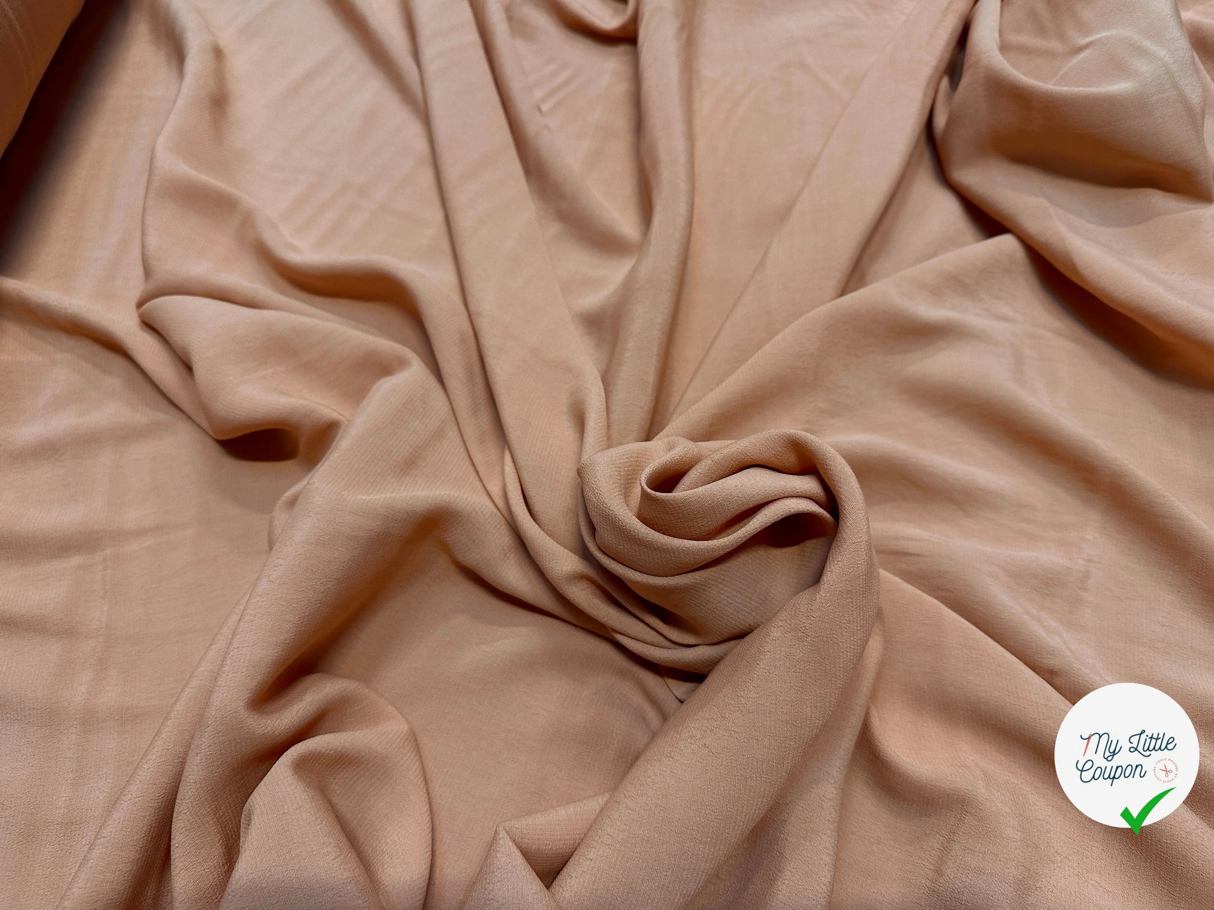 CRÊPE MAROCAIN VISCOSE CHAIR À MES YEUX - My Little Coupon