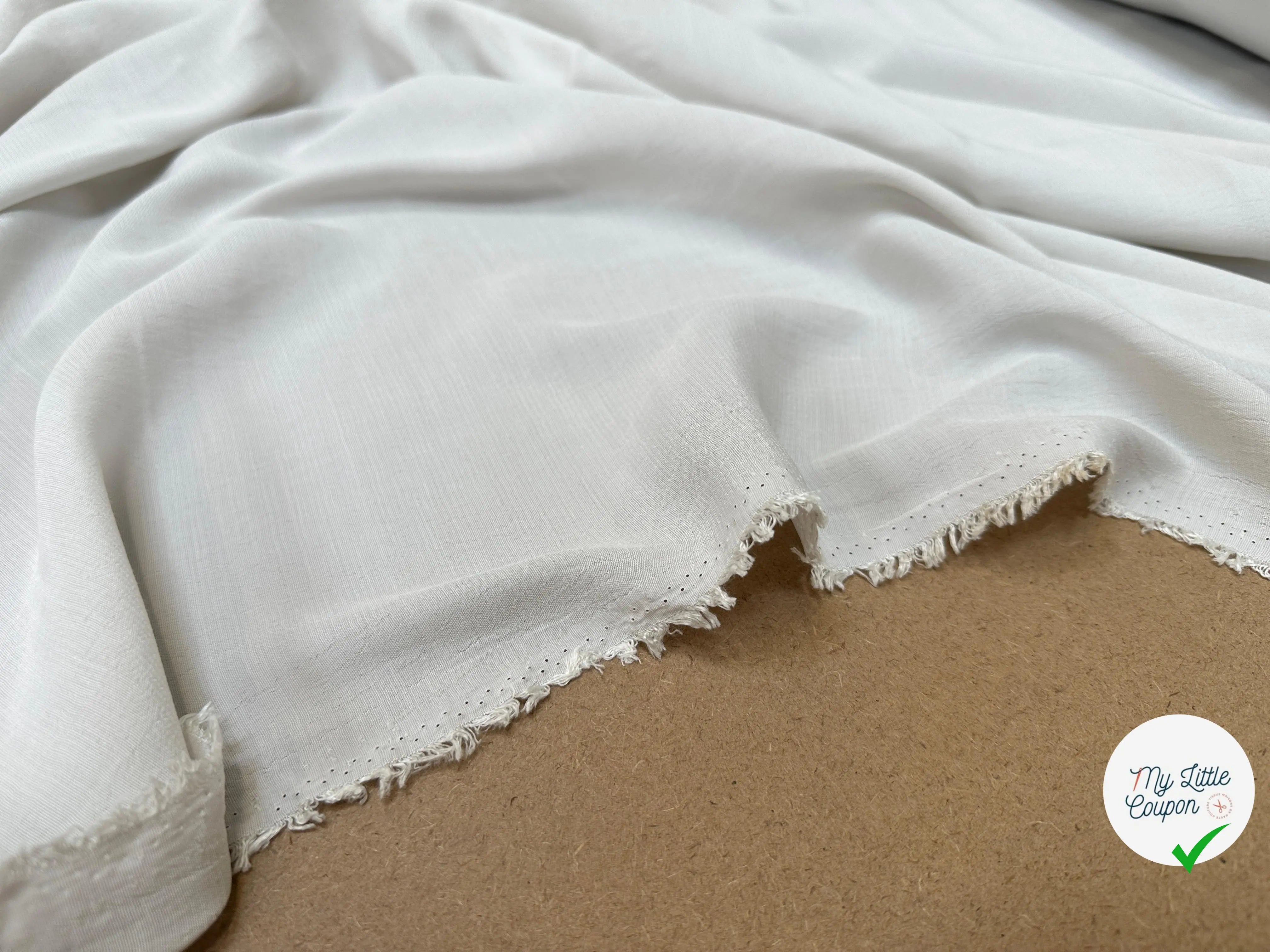 CREPE MAROCAIN VISCOSE OATMEAL - My Little Coupon