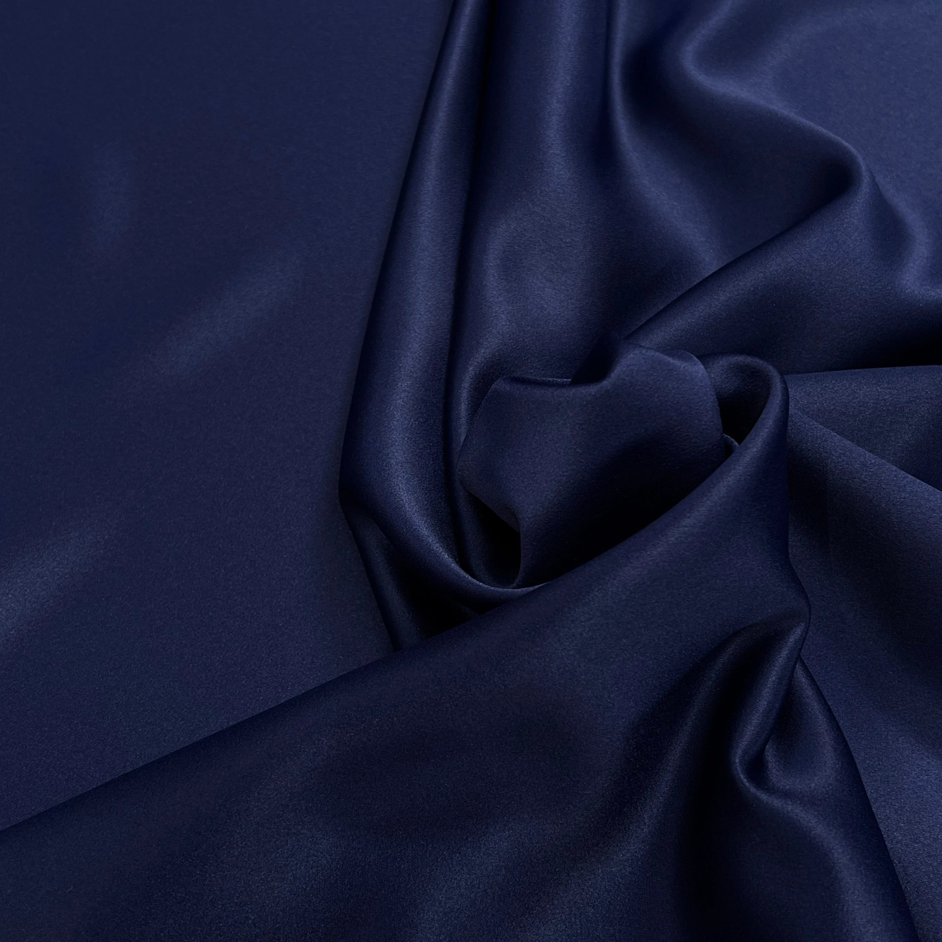 CREPE SATINÉ LOURD BLEU 150CM - My Little Coupon