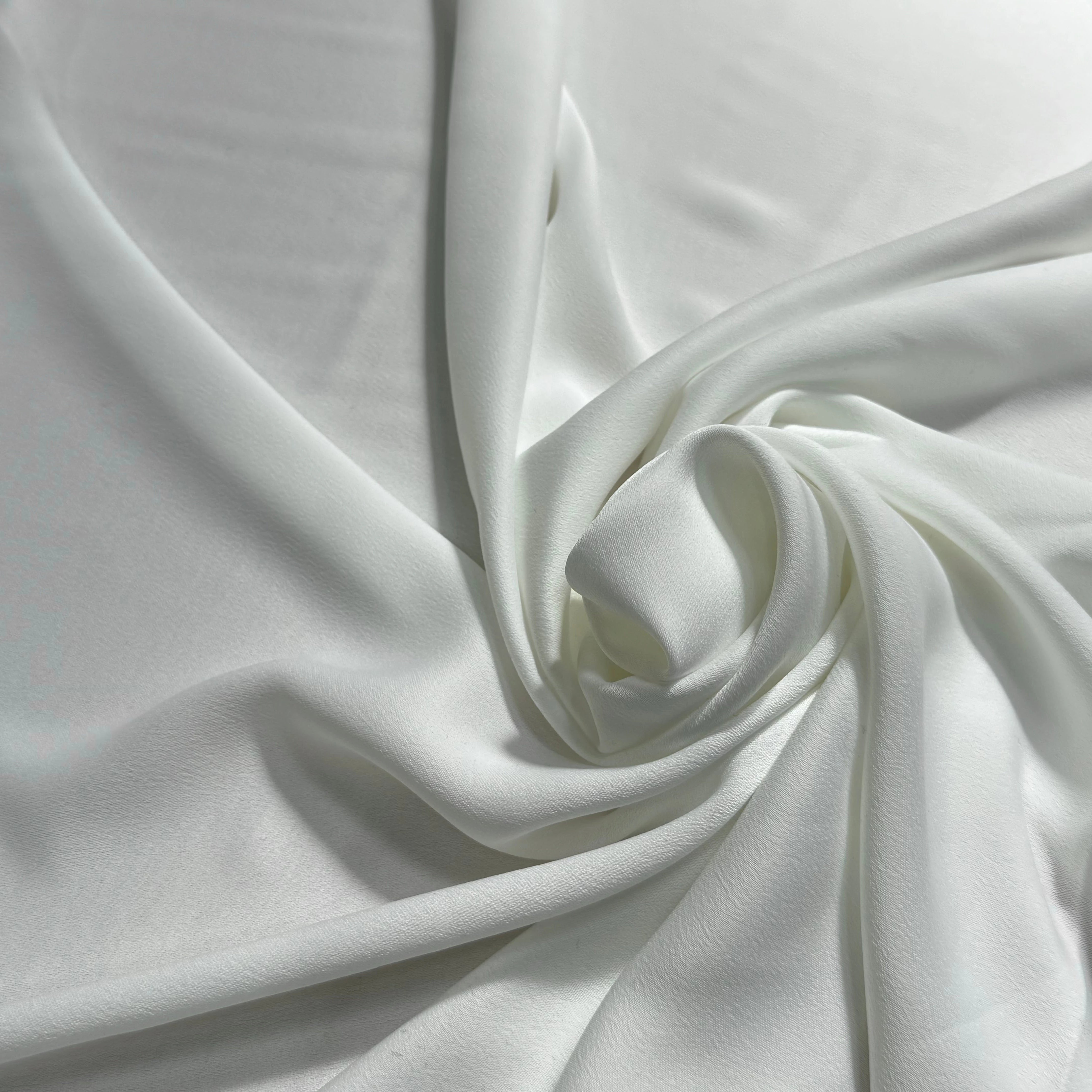 CREPE SEMI-LOURD ENVERS SATIN BLANC TOMBÉ PARFAIT - My Little Coupon
