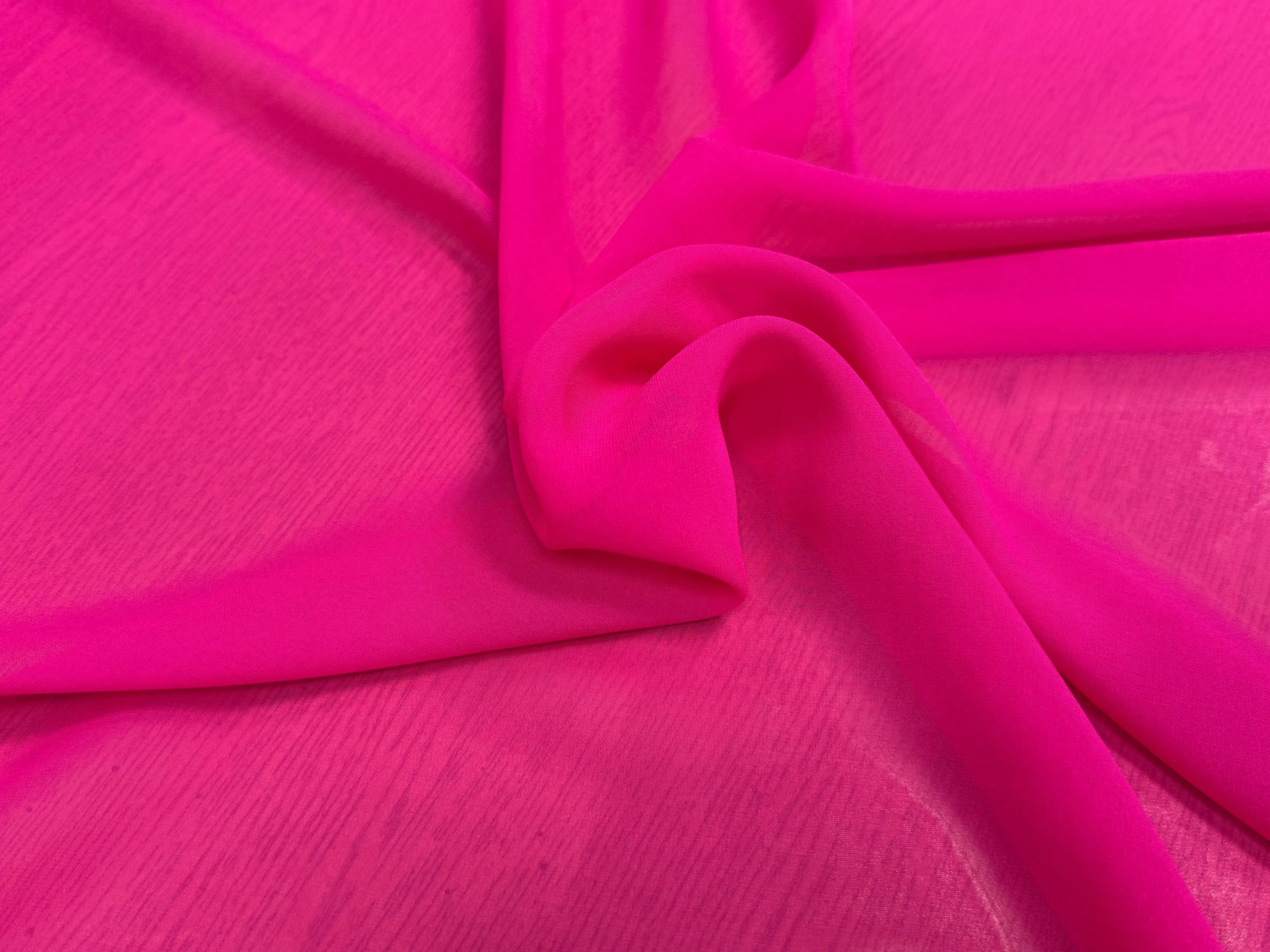 CRÊPE SOIE FLUIDE FUSHIA - My Little Coupon