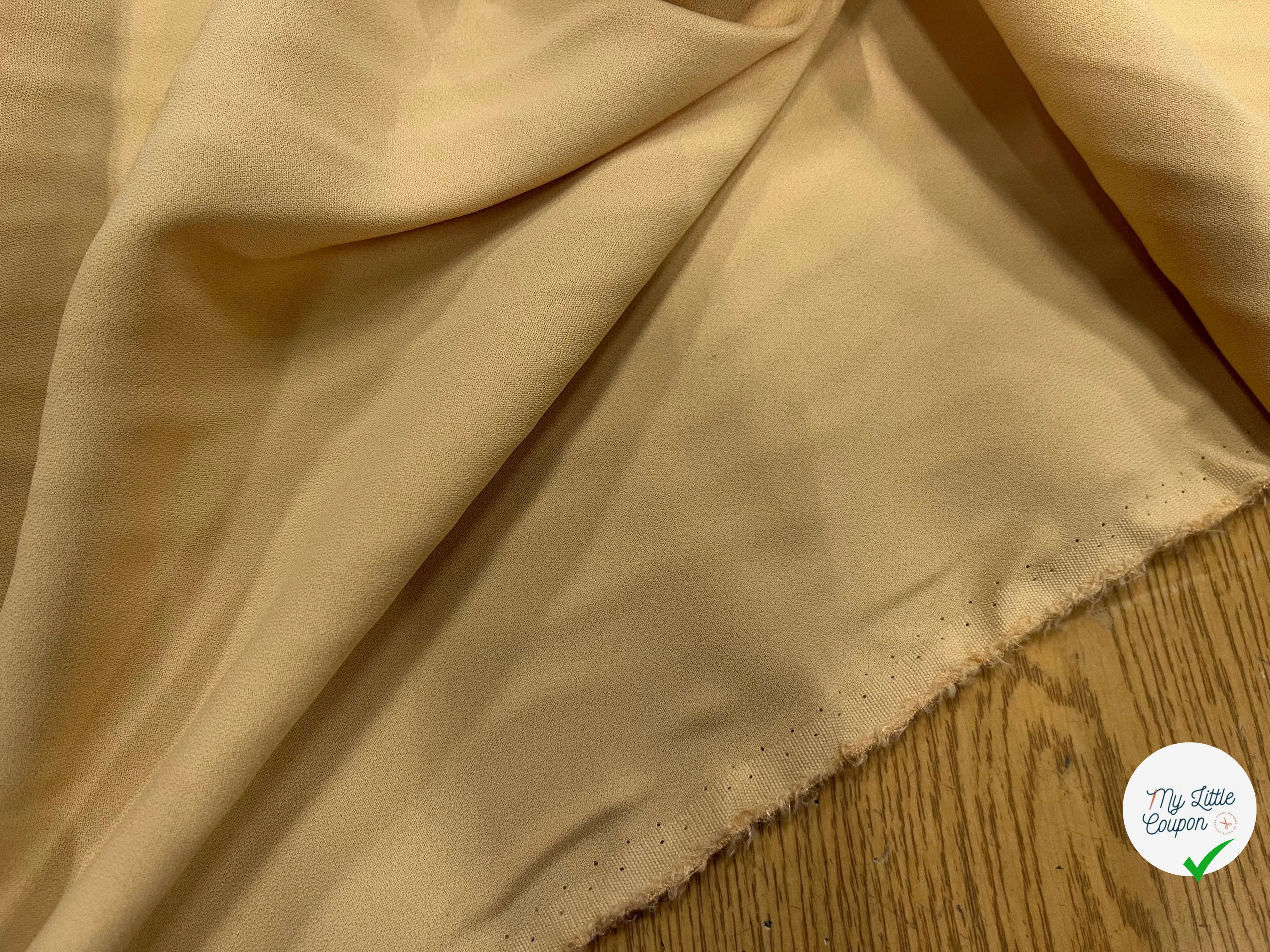 CREPE VISCOSE BEIGE 135CM - My Little Coupon