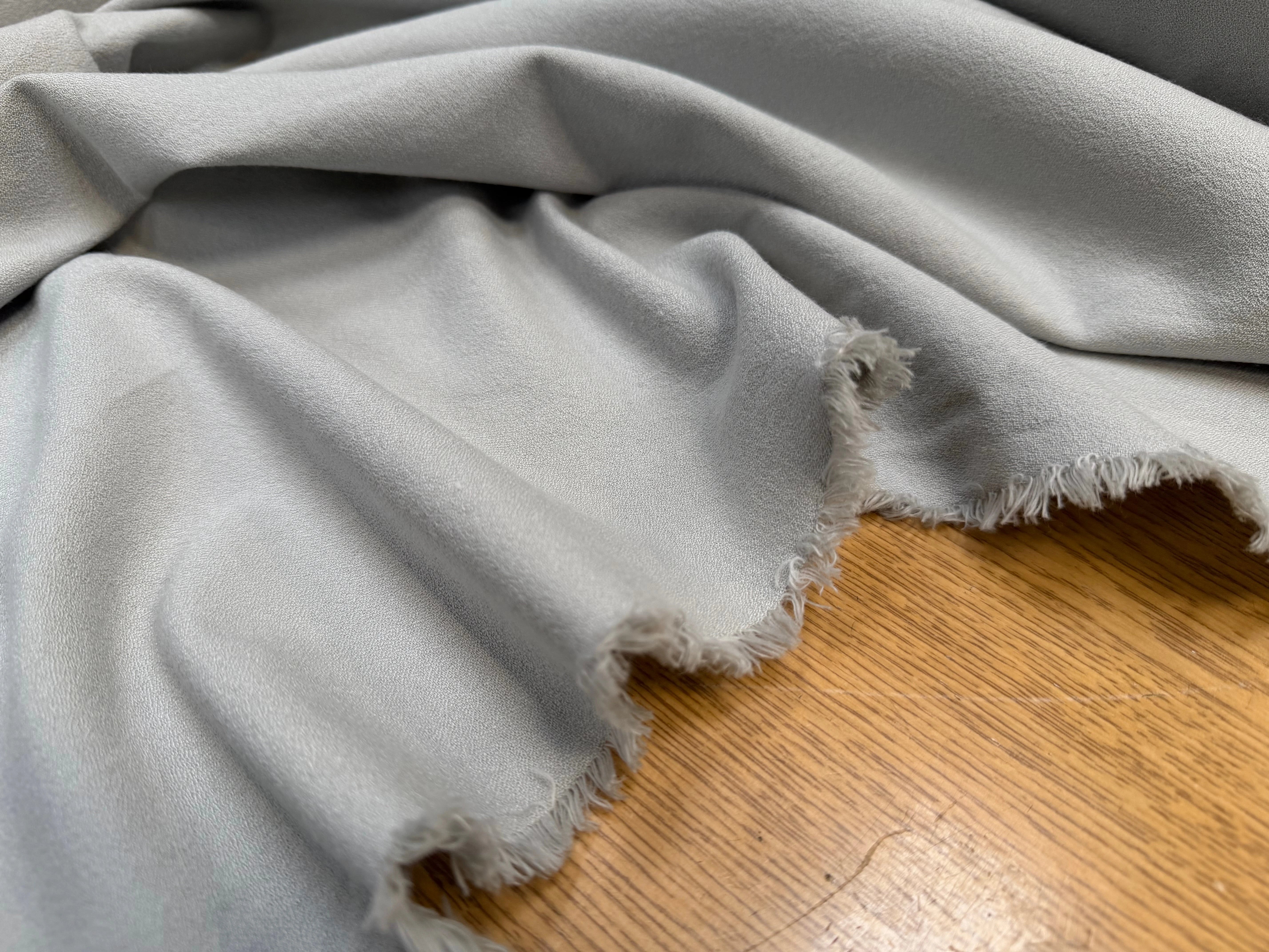 CREPE VISCOSE COTON PERLE CIEL TENUE LOURDE CHIC - My Little Coupon