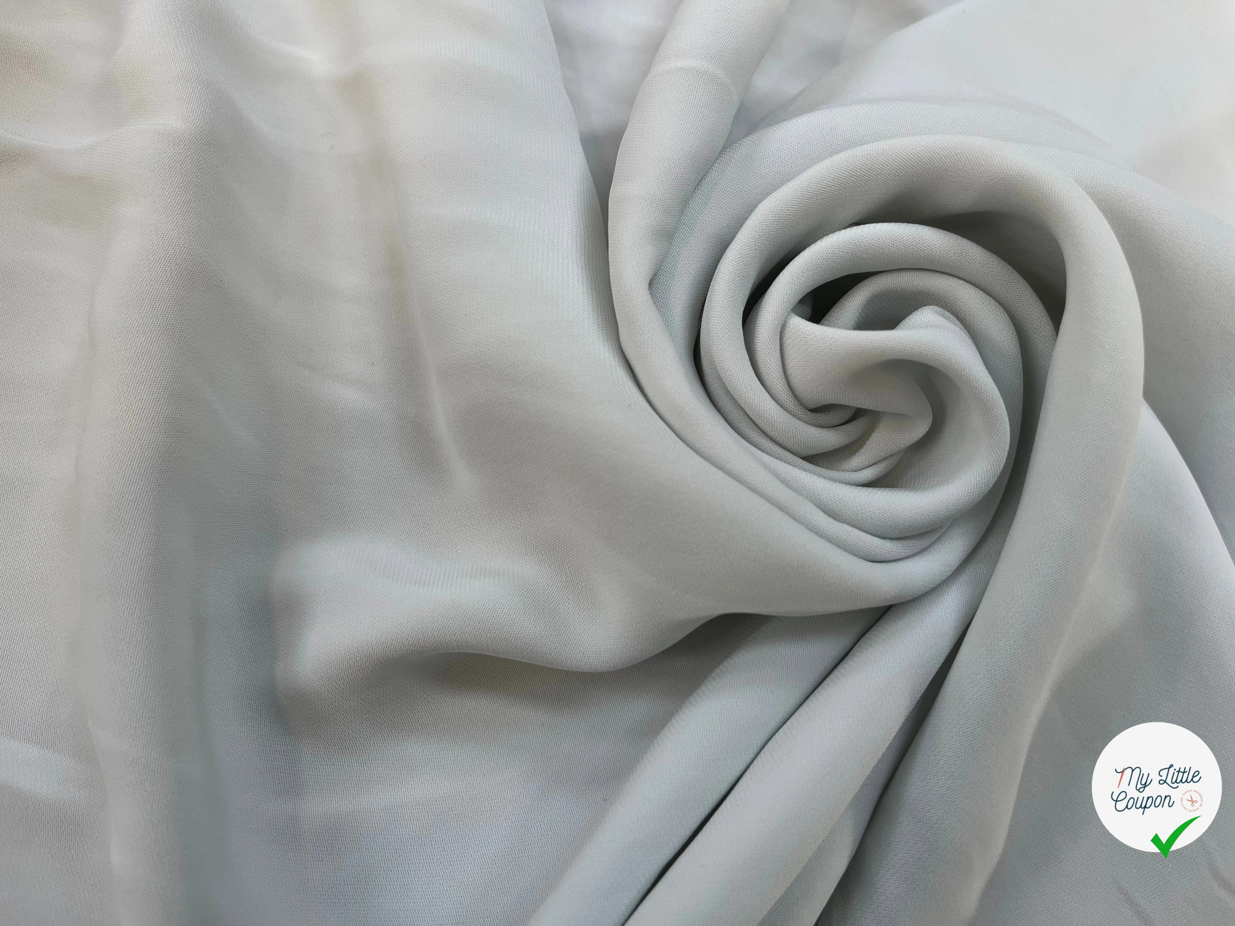 CREPE VISCOSE FLUIDE LINEN 122CM - My Little Coupon