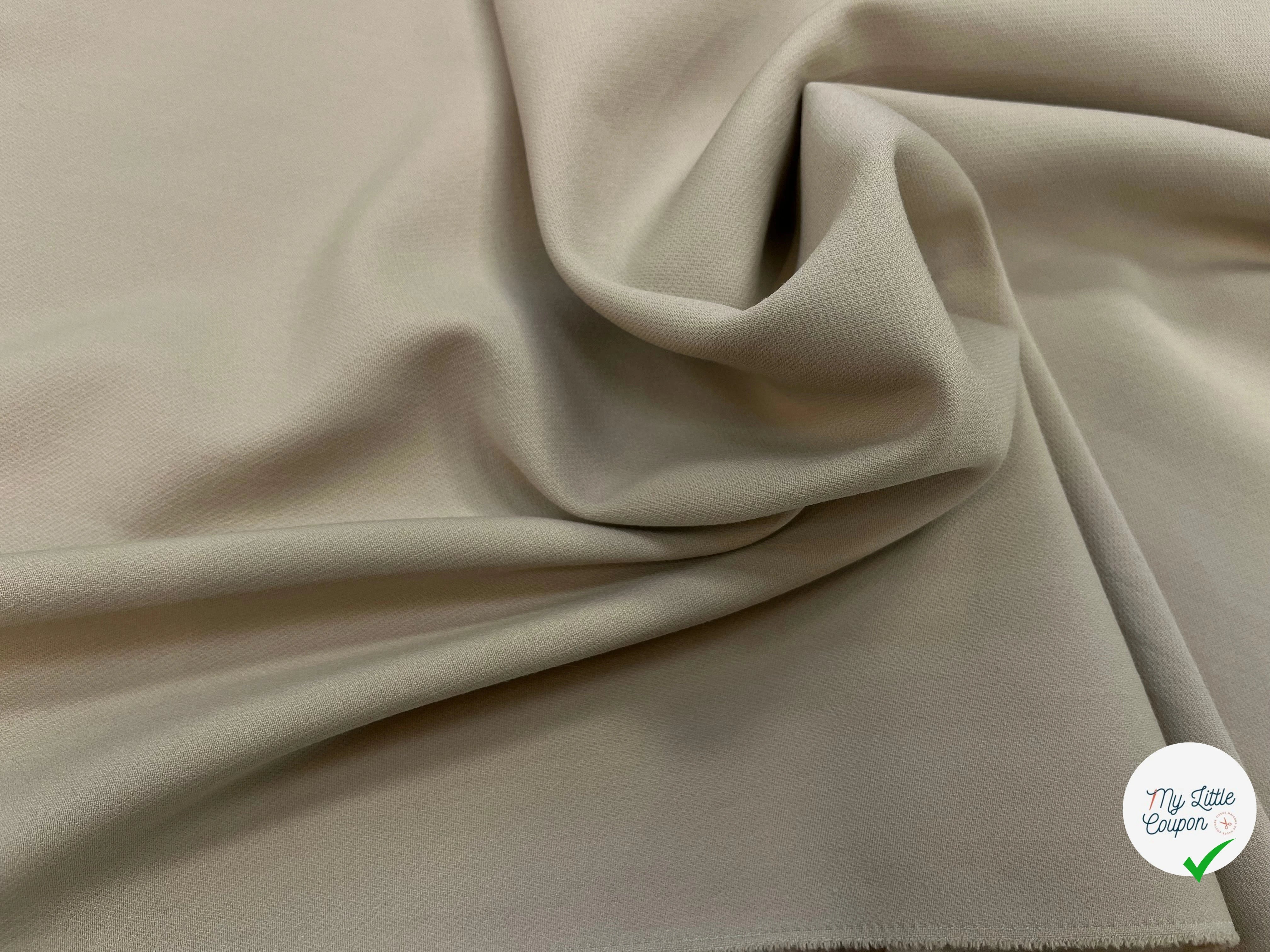 CREPE VISCOSE LOURD SABLE ULTRA STRETCH - My Little Coupon