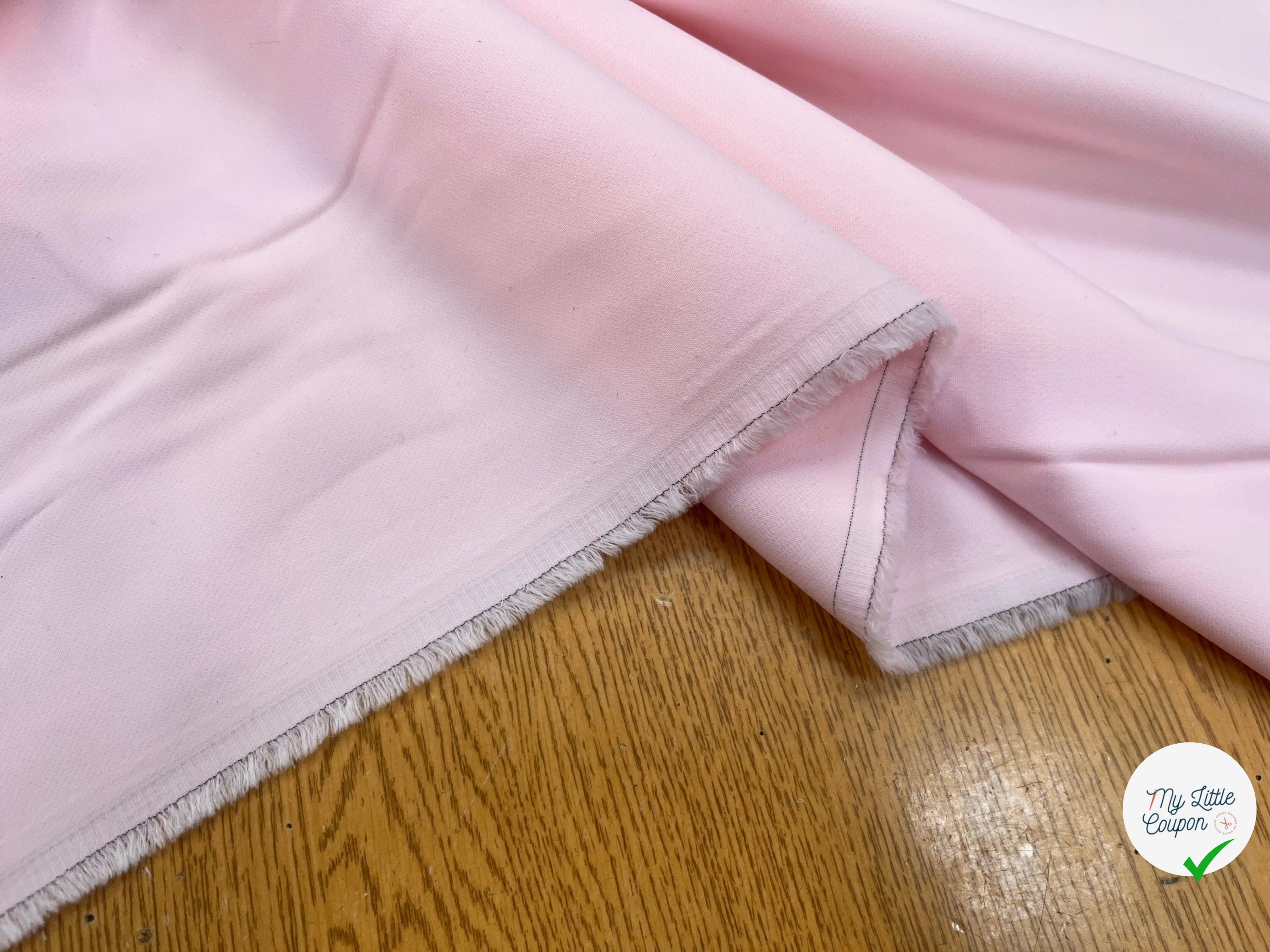 CRÈPE VISCOSE ULTRA STRETCH SALT PINK - My Little Coupon