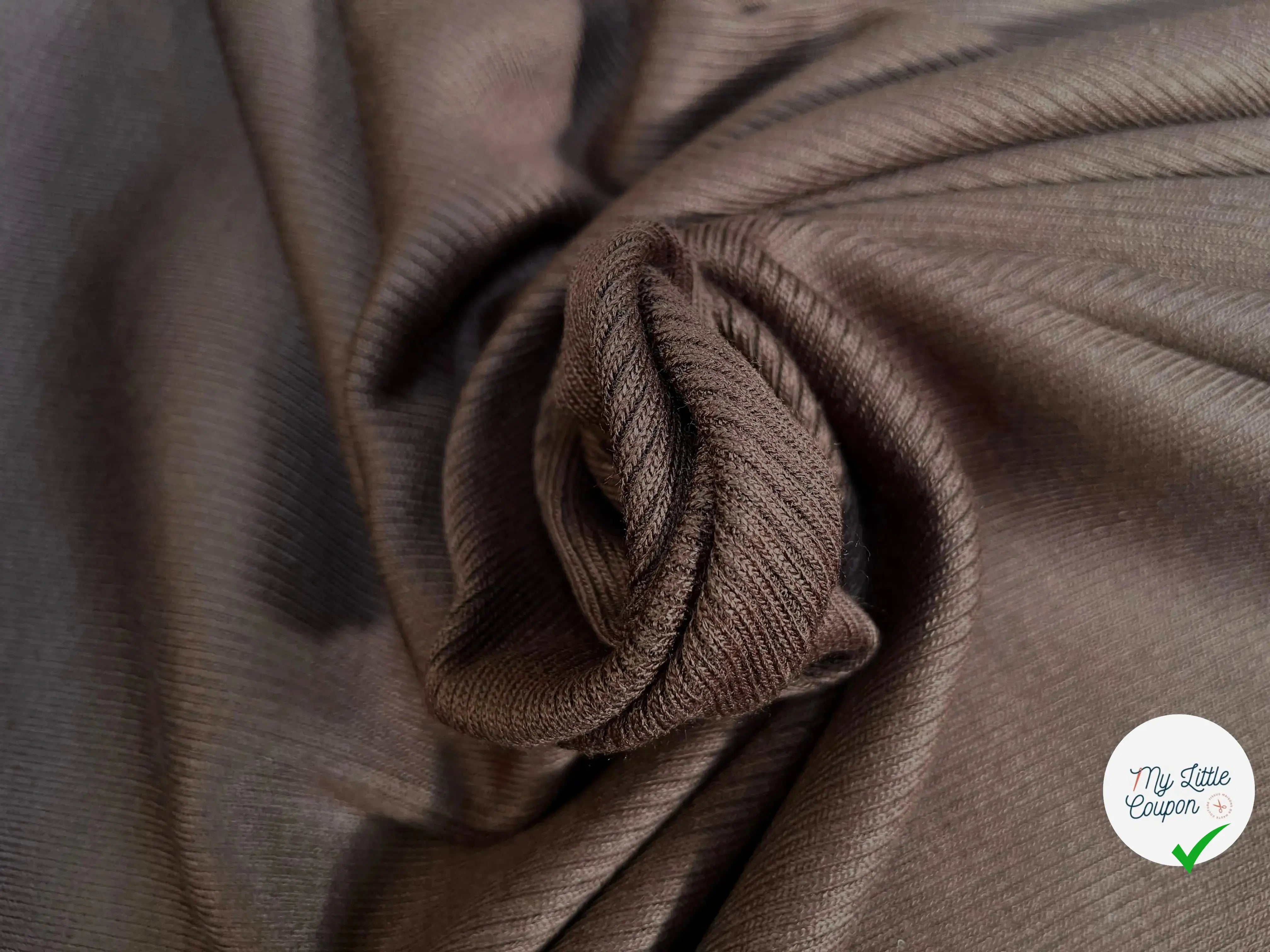 BORD CÔTE STRETCH MARRON - My Little Coupon