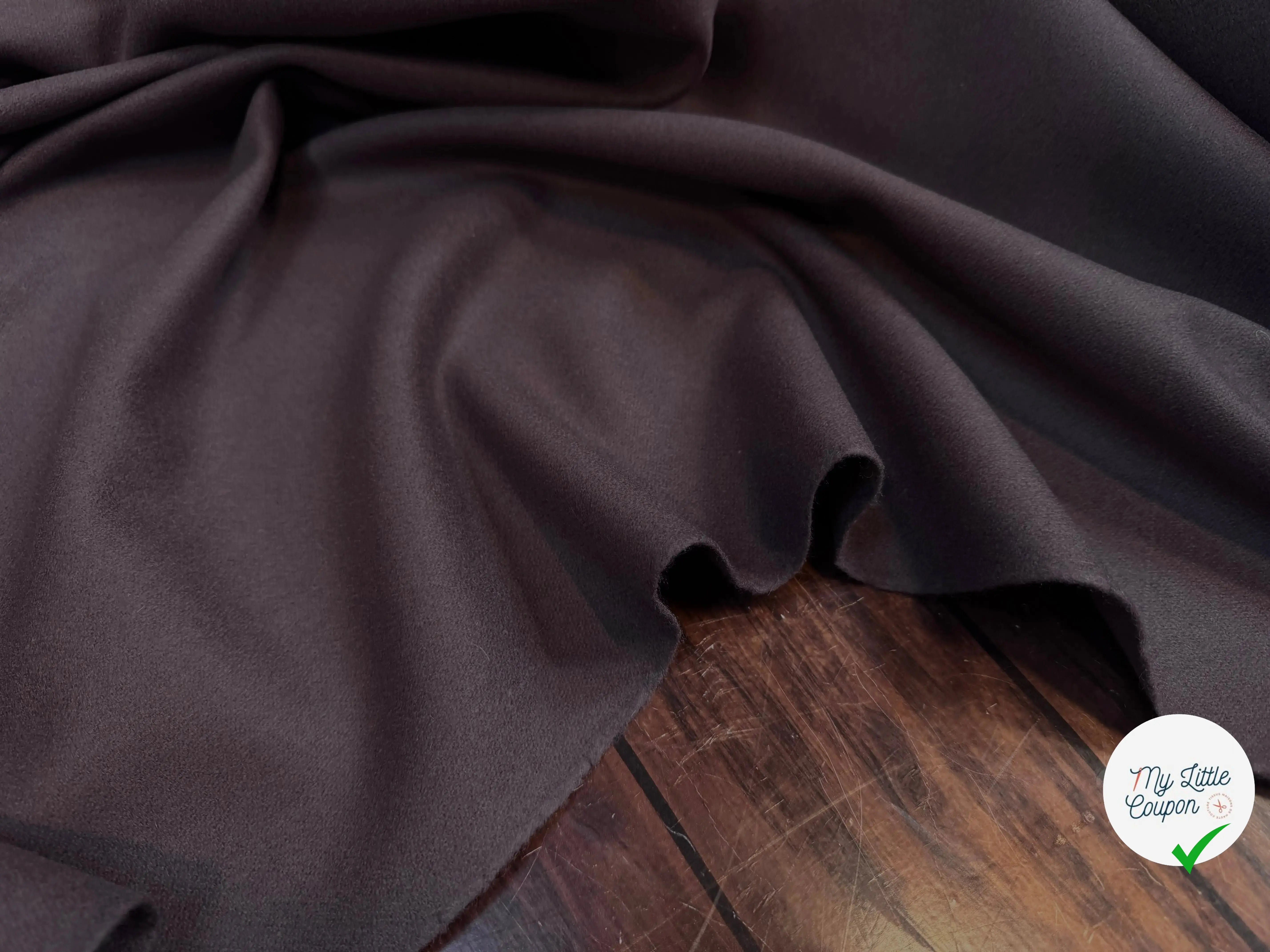 CABAN 100% LAINE CACHEMIRE AUBERGINE MARRON - My Little Coupon