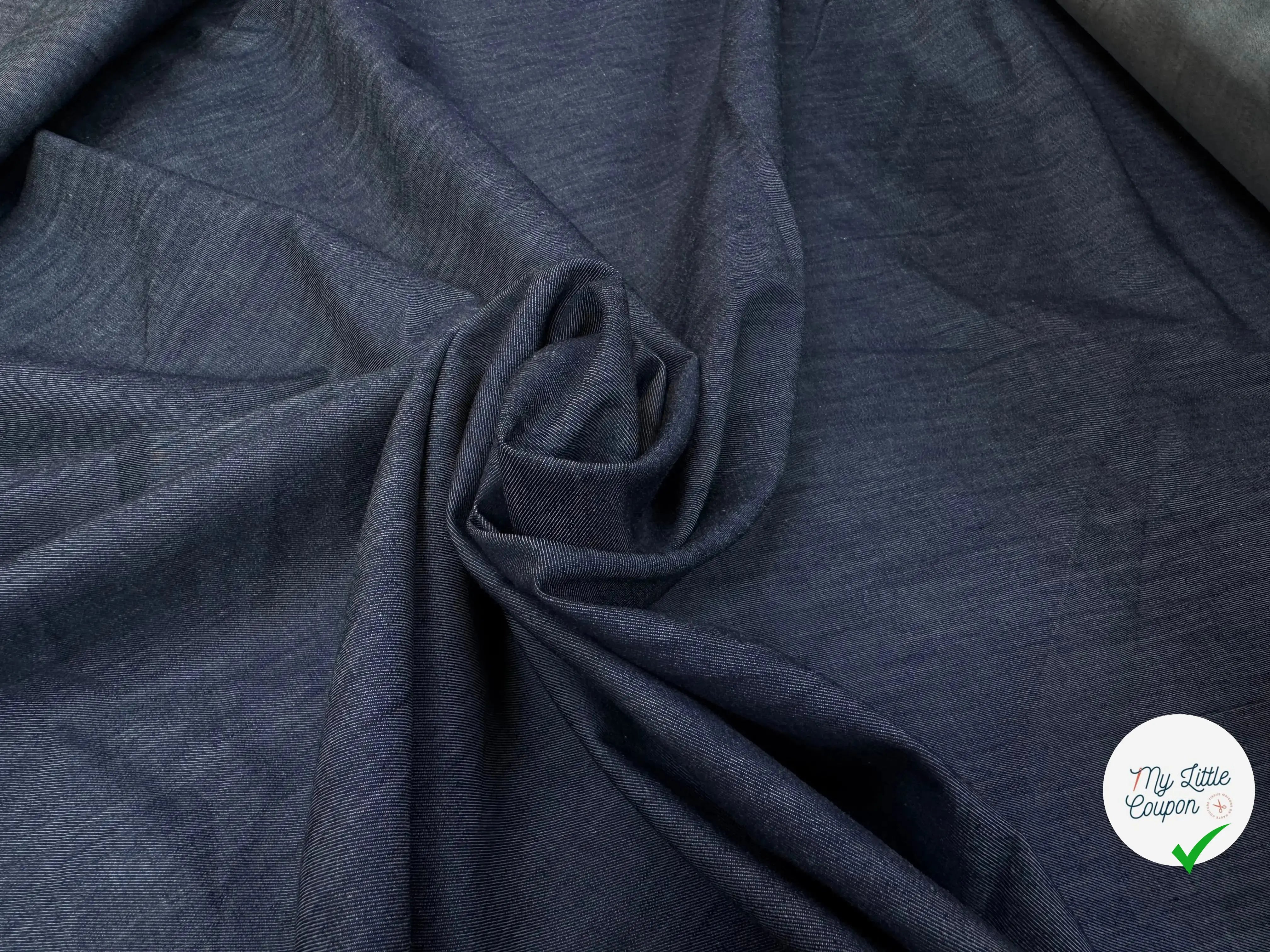 DENIM BLEU JEAN LYOCEL ET COTON STRETCH - My Little Coupon