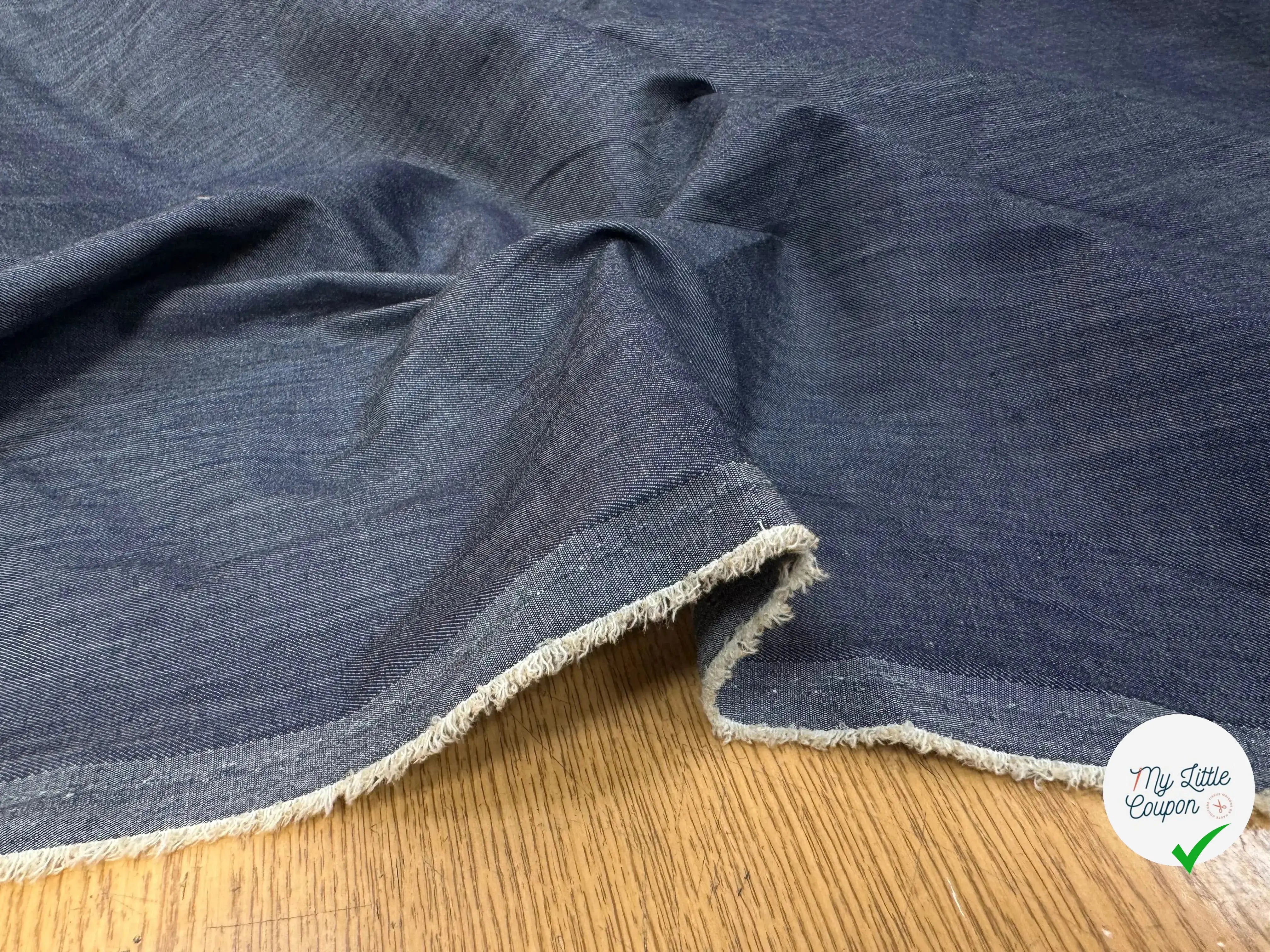 DENIM BLEU JEAN LYOCEL ET COTON STRETCH - My Little Coupon