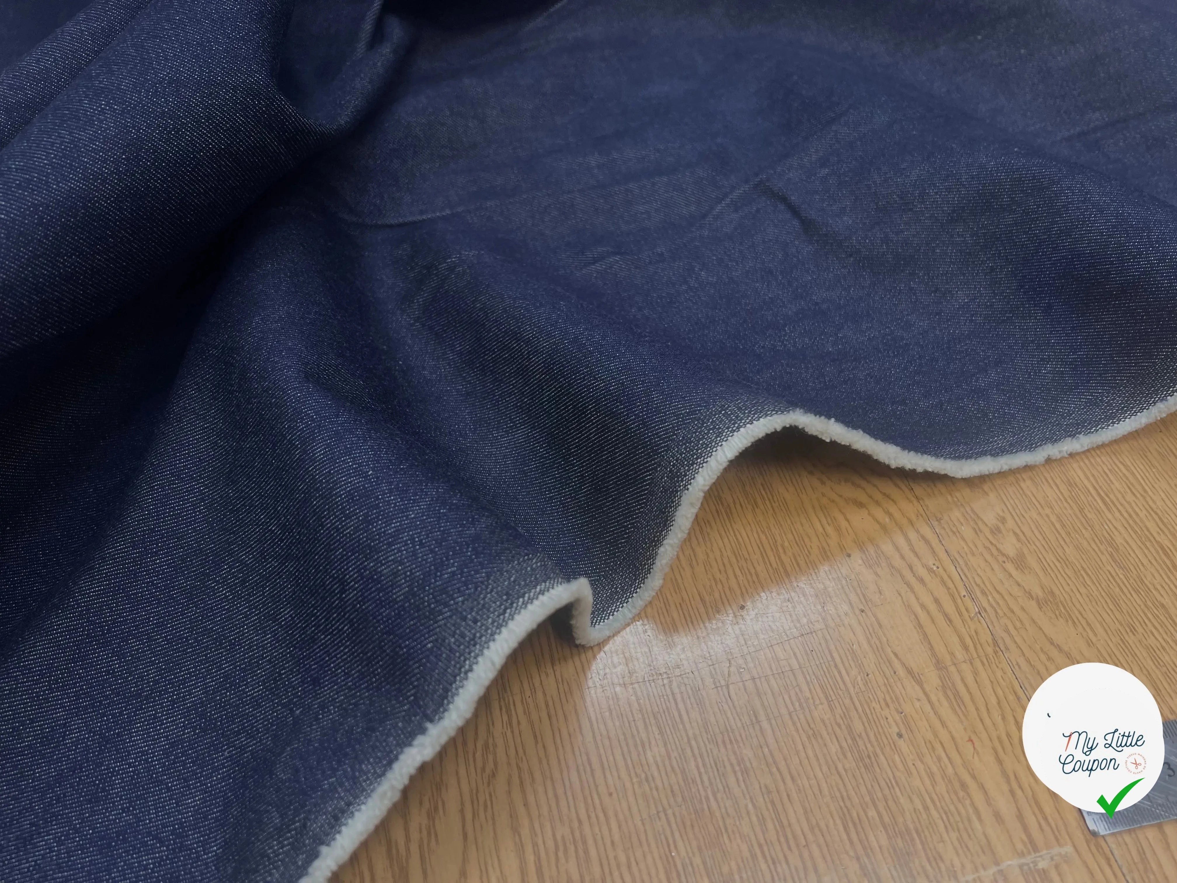 DENIM BRUT BLEU QUALITÉ COUTURE - My Little Coupon