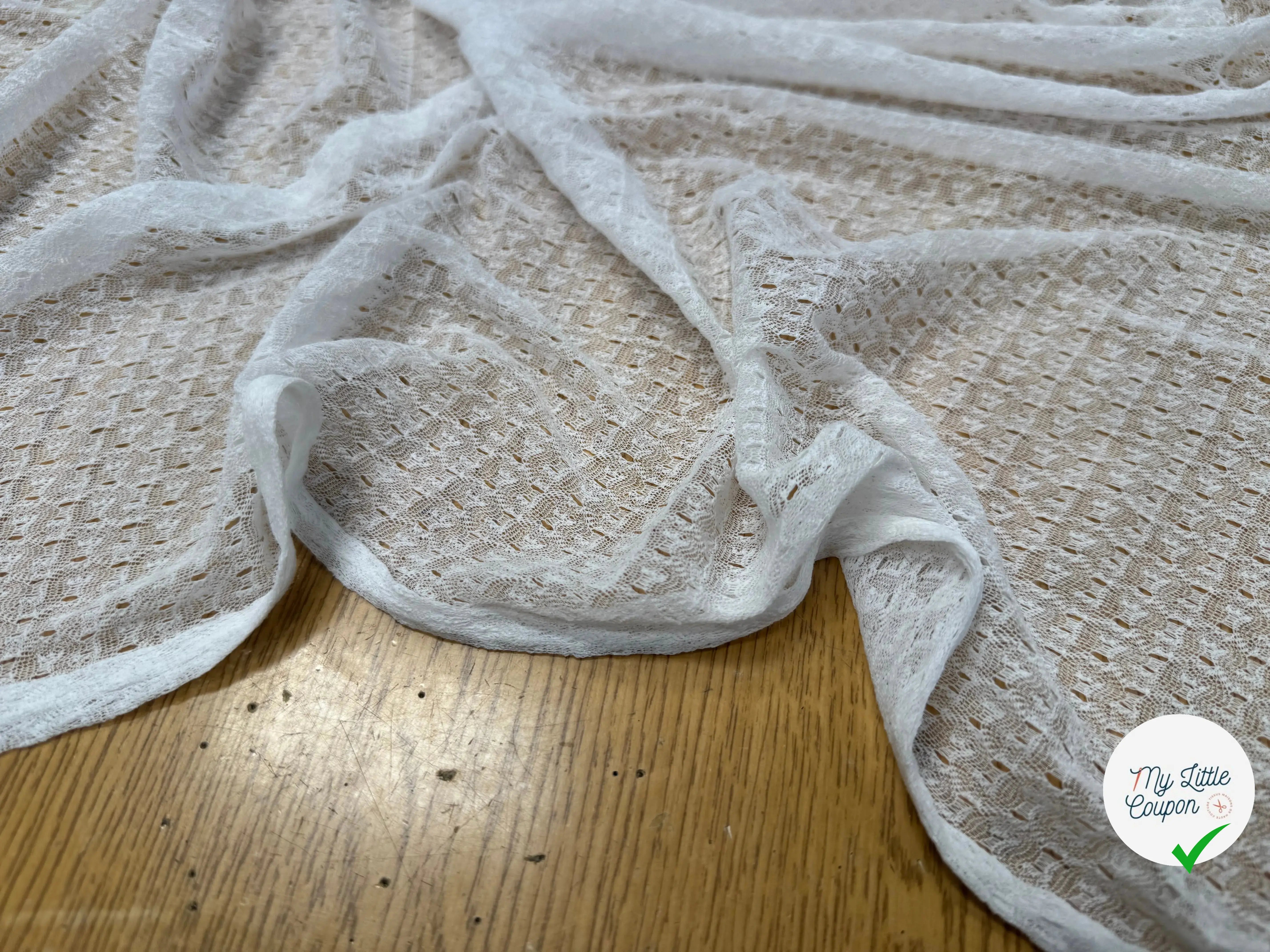 DENTELLE CHARMILLE BLANCHE - My Little Coupon