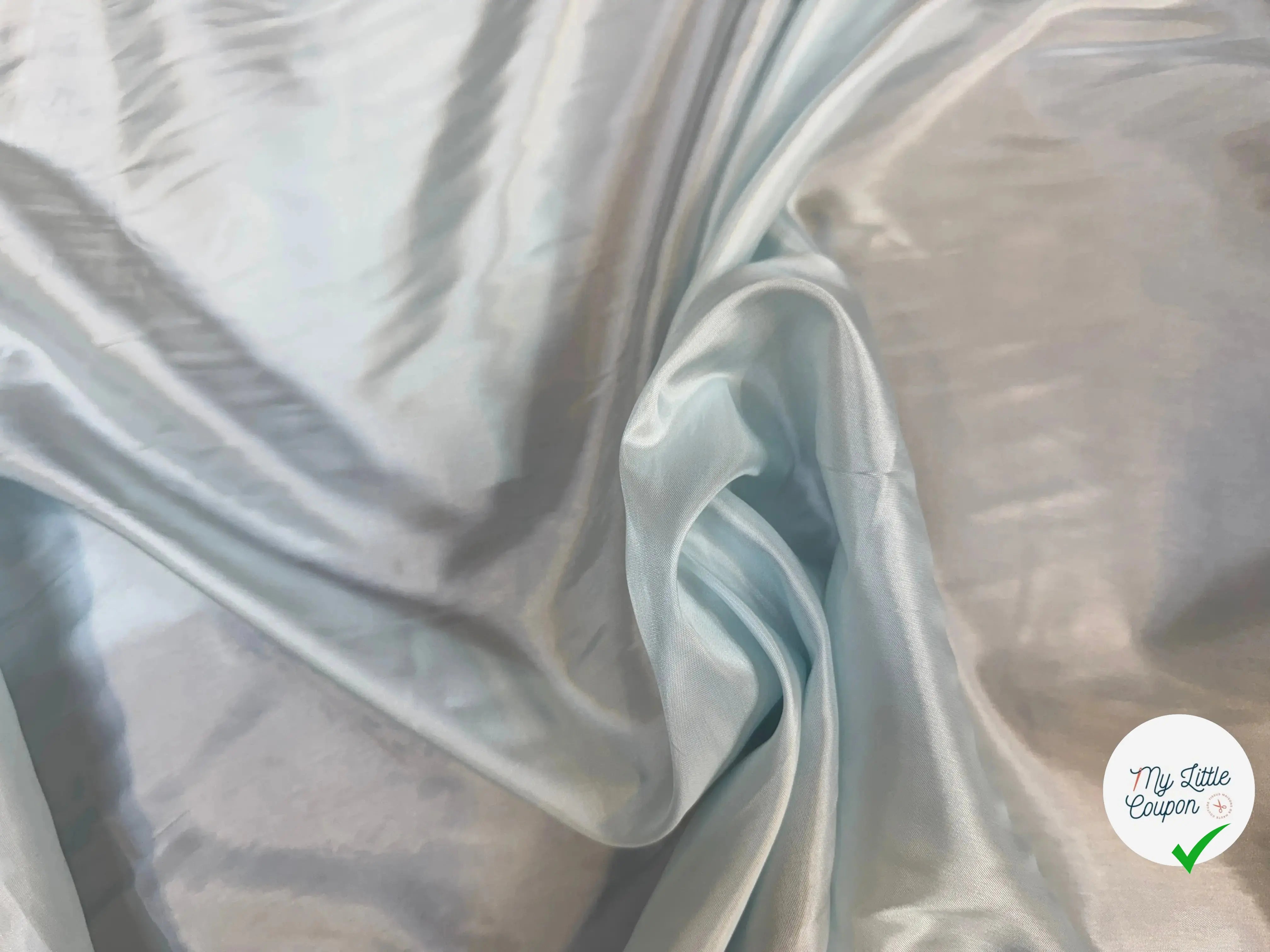 DOUBLURE VISCOSE BLEU BEBE - My Little Coupon