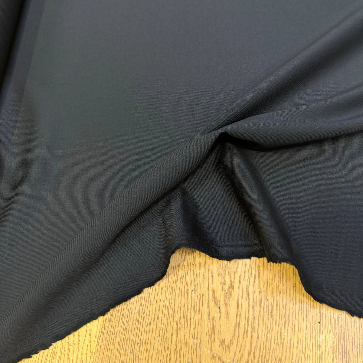 (Chute) DRAPERIE DE LAINE RICHE SUPER 100'S NOIR - My Little Coupon