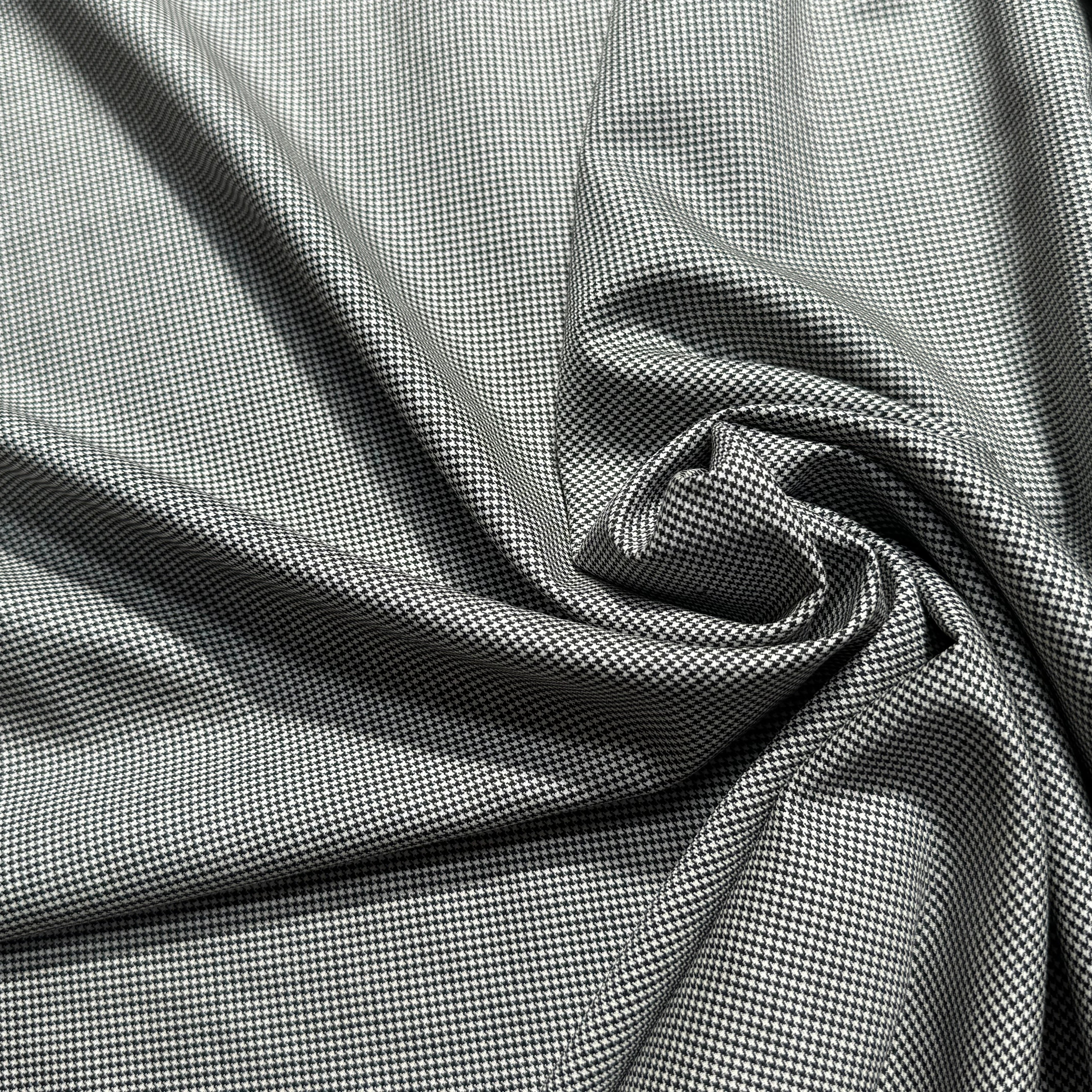 (Chute) DRAPERIE DE LAINE SUPER 110'S MADE IN ITALY PIED POULE TRÈS ÉLÉGANT - My Little Coupon