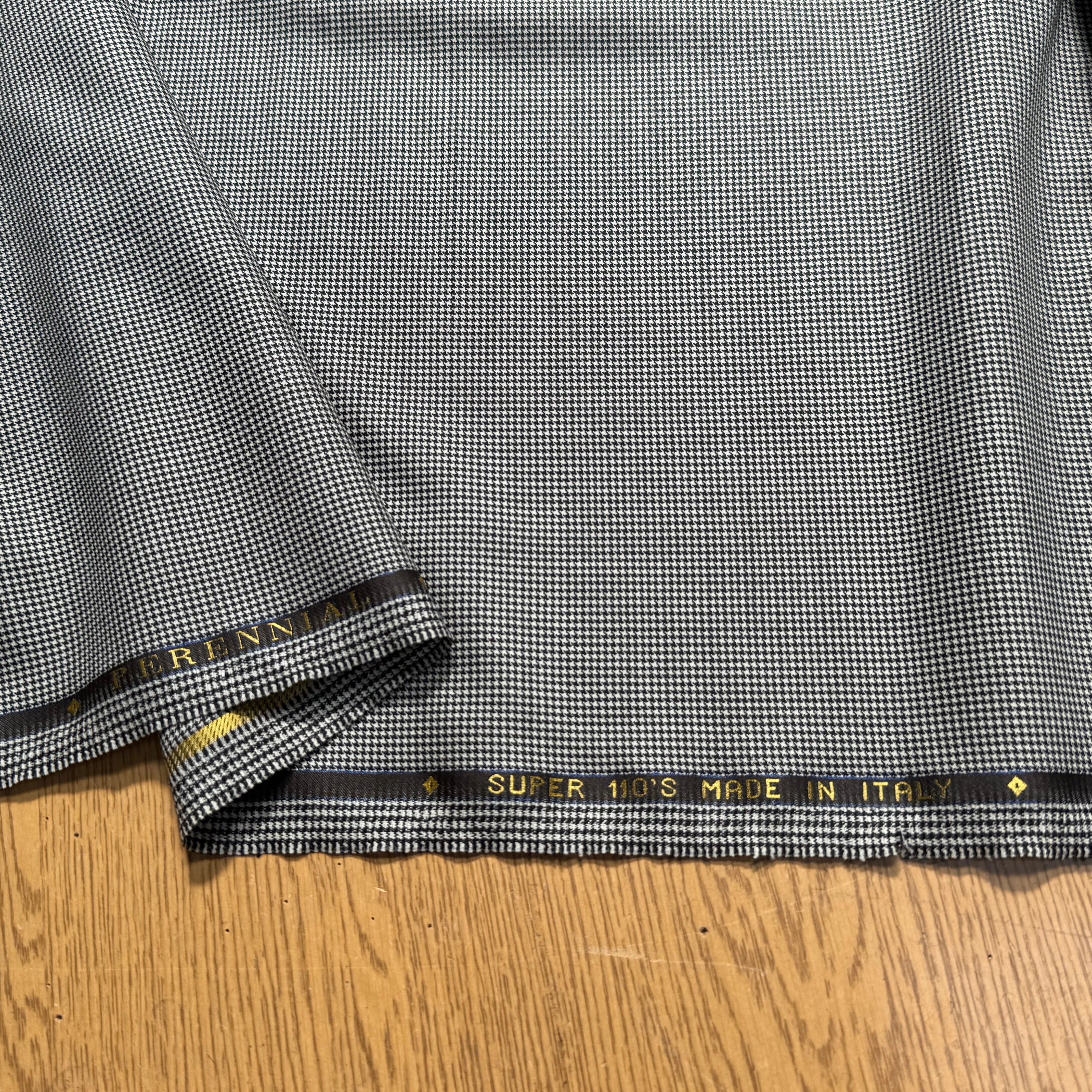 (Chute) DRAPERIE DE LAINE SUPER 110'S MADE IN ITALY PIED POULE TRÈS ÉLÉGANT - My Little Coupon