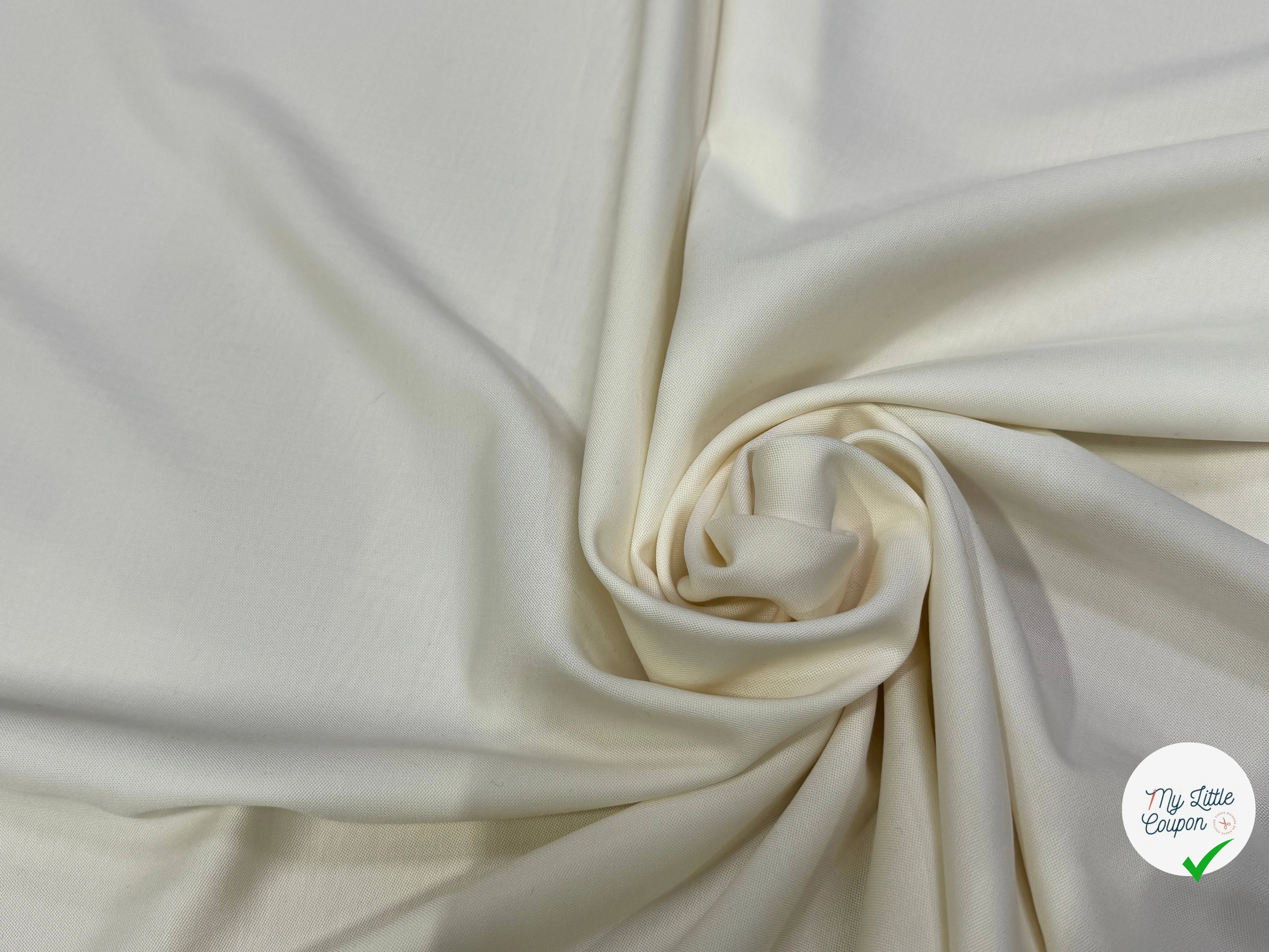 (Chute) DRAPERIE DE LAINE ULTRA BELLE ÉCRUE TENUE IMPÉCABLE - My Little Coupon