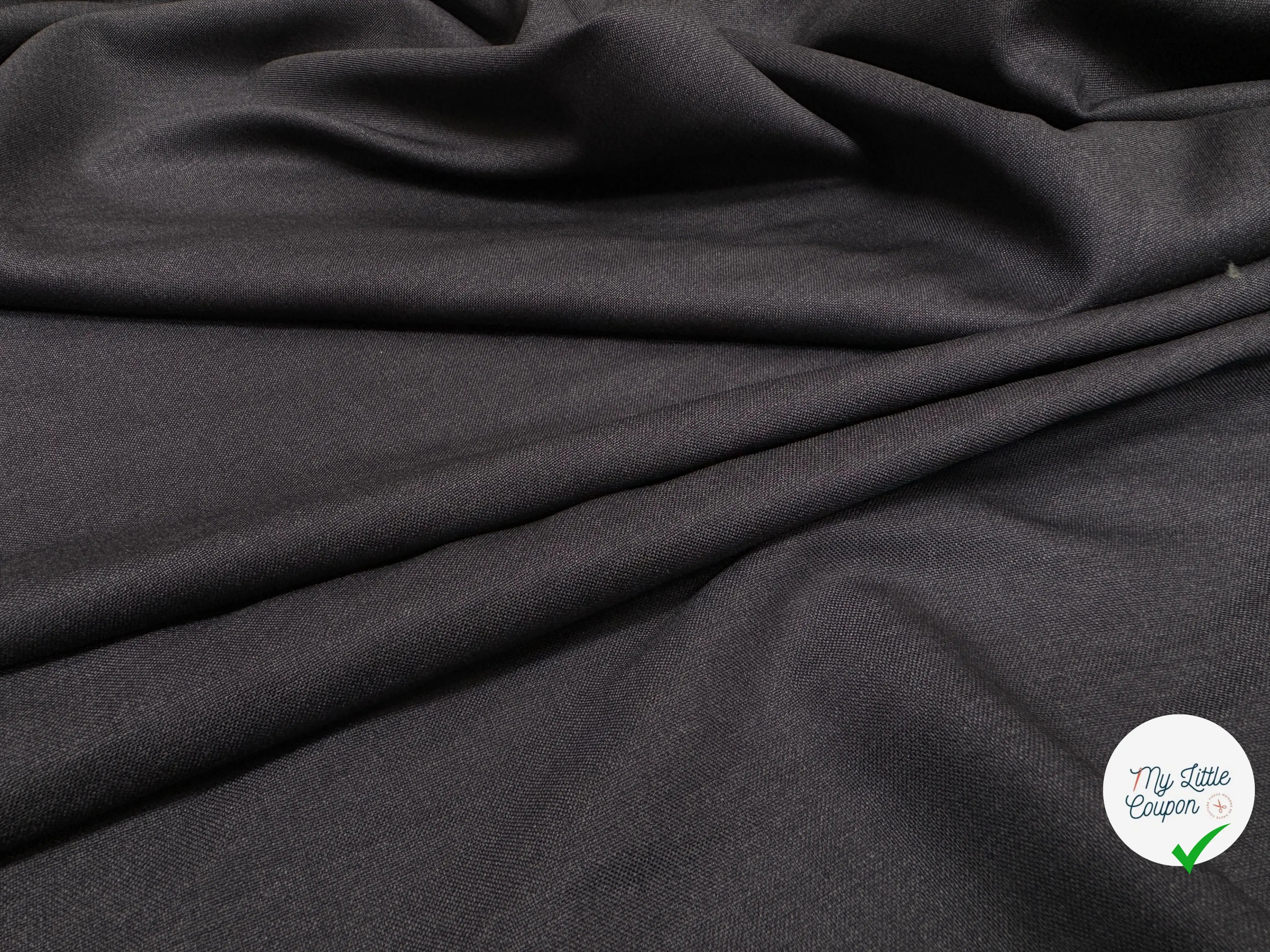 DRAPERIE GRISE 100% LAINE FABRICATION ITALIENNE - My Little Coupon