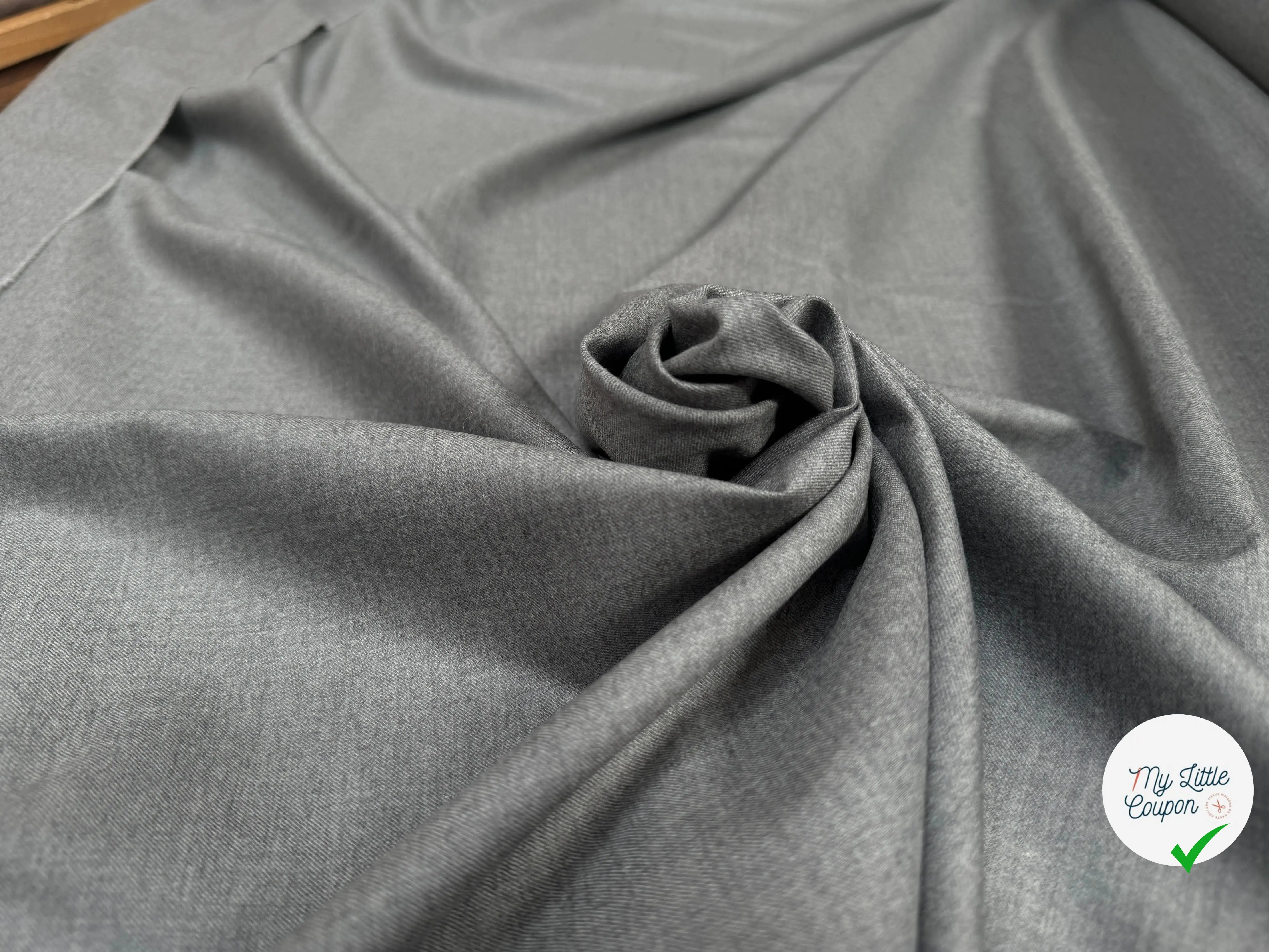 DRAPERIE SERGÉE LORO PIANA LAINE ET SOIE ACCADEMIA - My Little Coupon