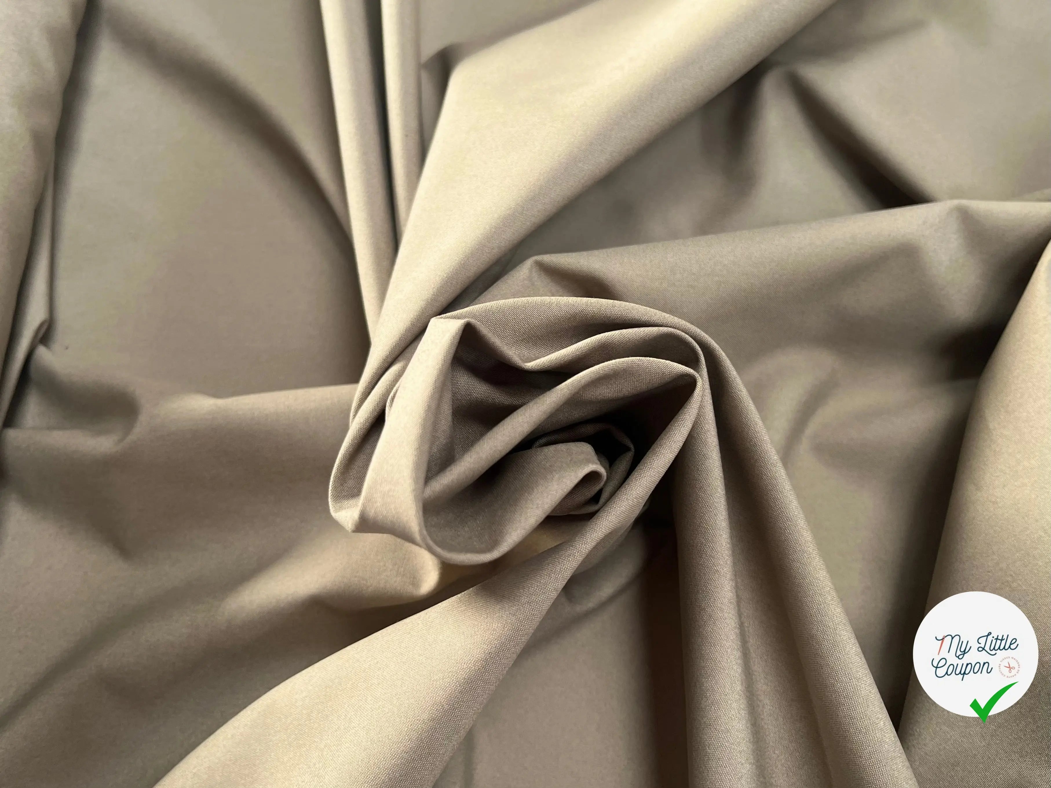 GABARDINE COTON KAKI - My Little Coupon