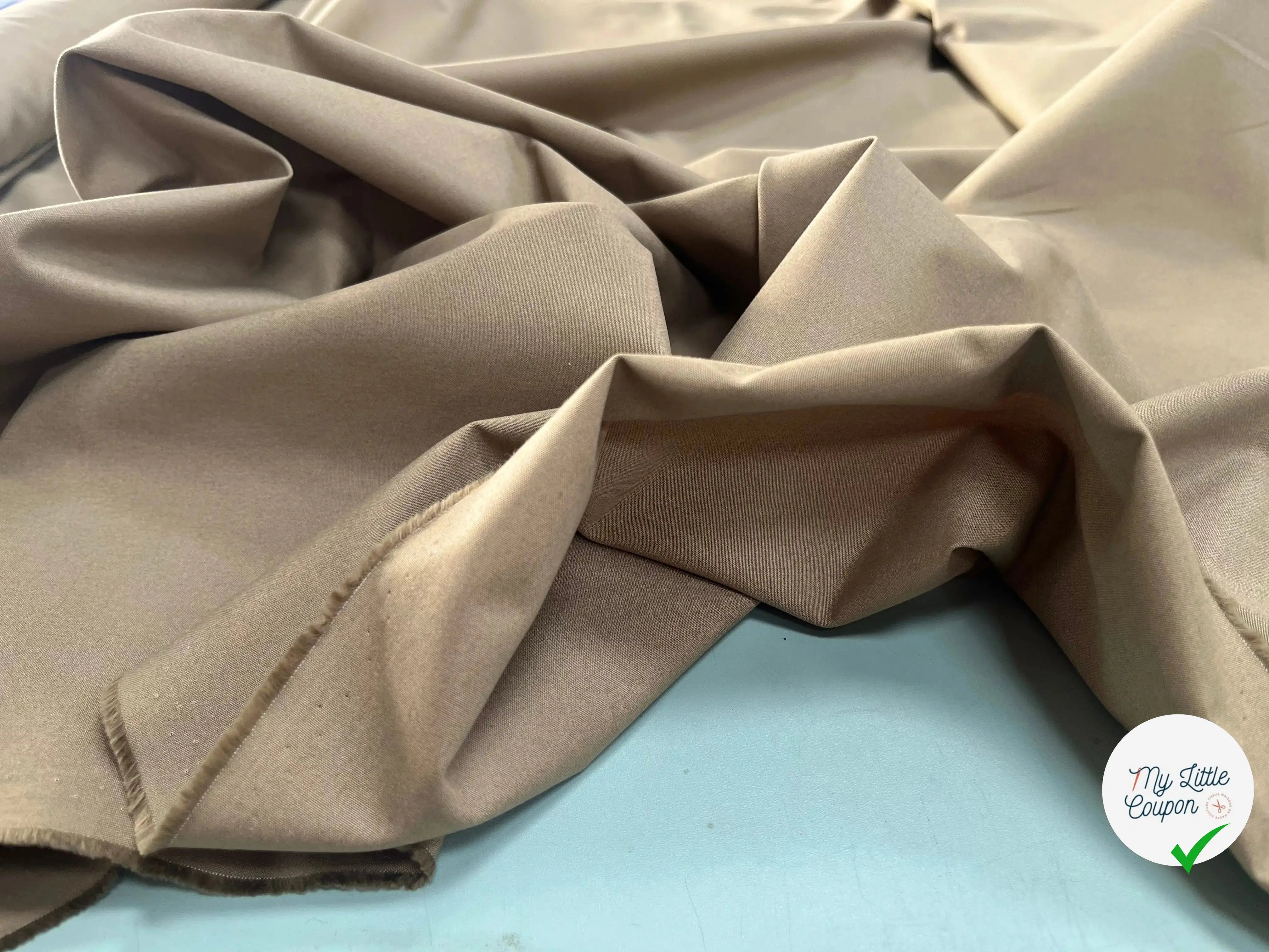 GABARDINE COTON KAKI - My Little Coupon