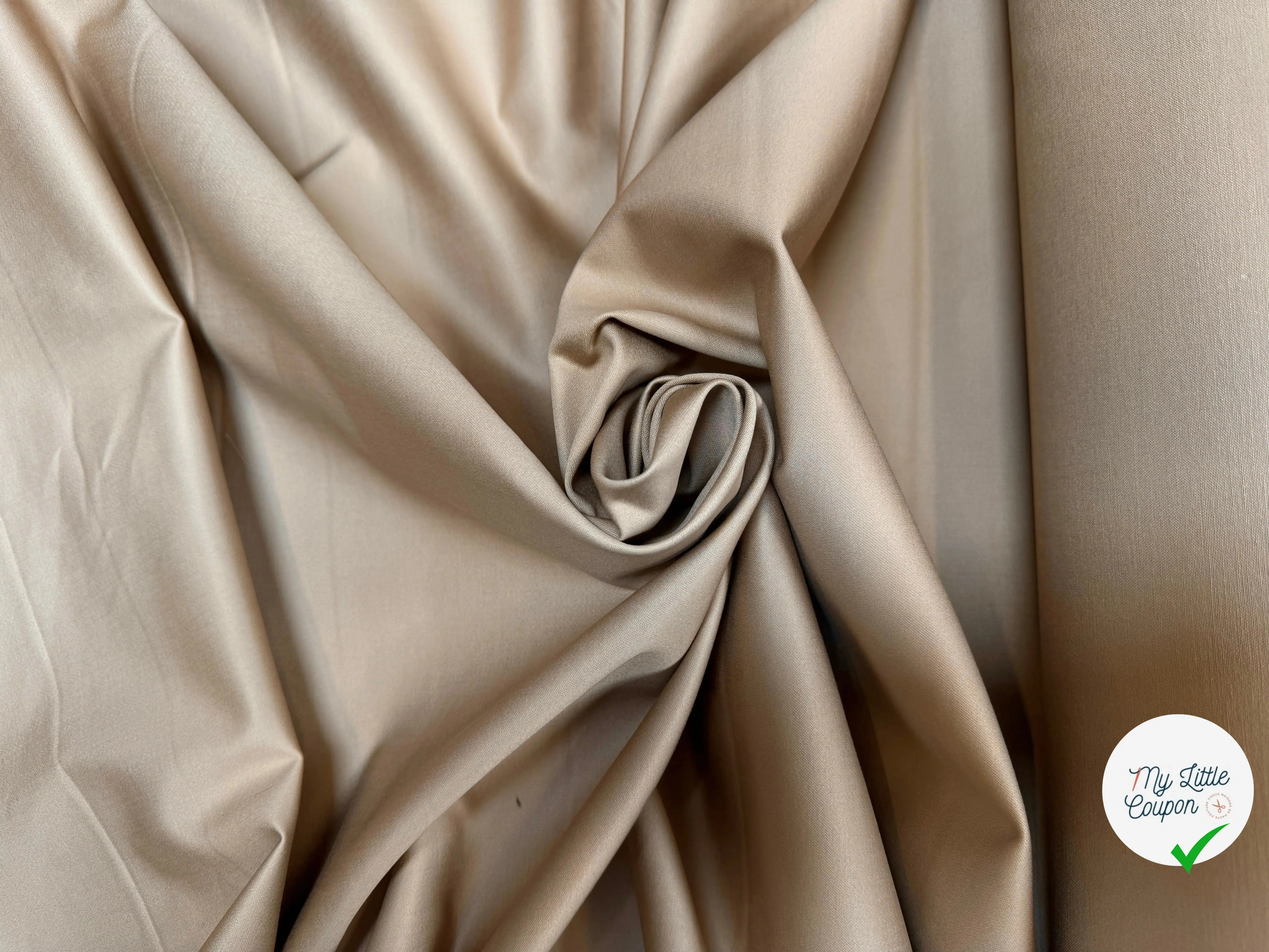 GABARDINE PEIGNEE QUALITÉ COUTURE - My Little Coupon
