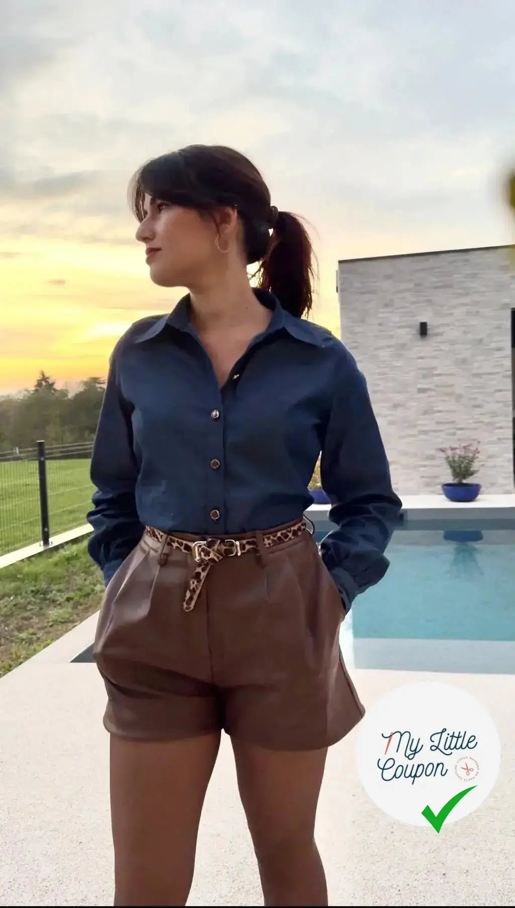 JEAN CHEMISE COTON QUALITÉ ITALIENNE - My Little Coupon