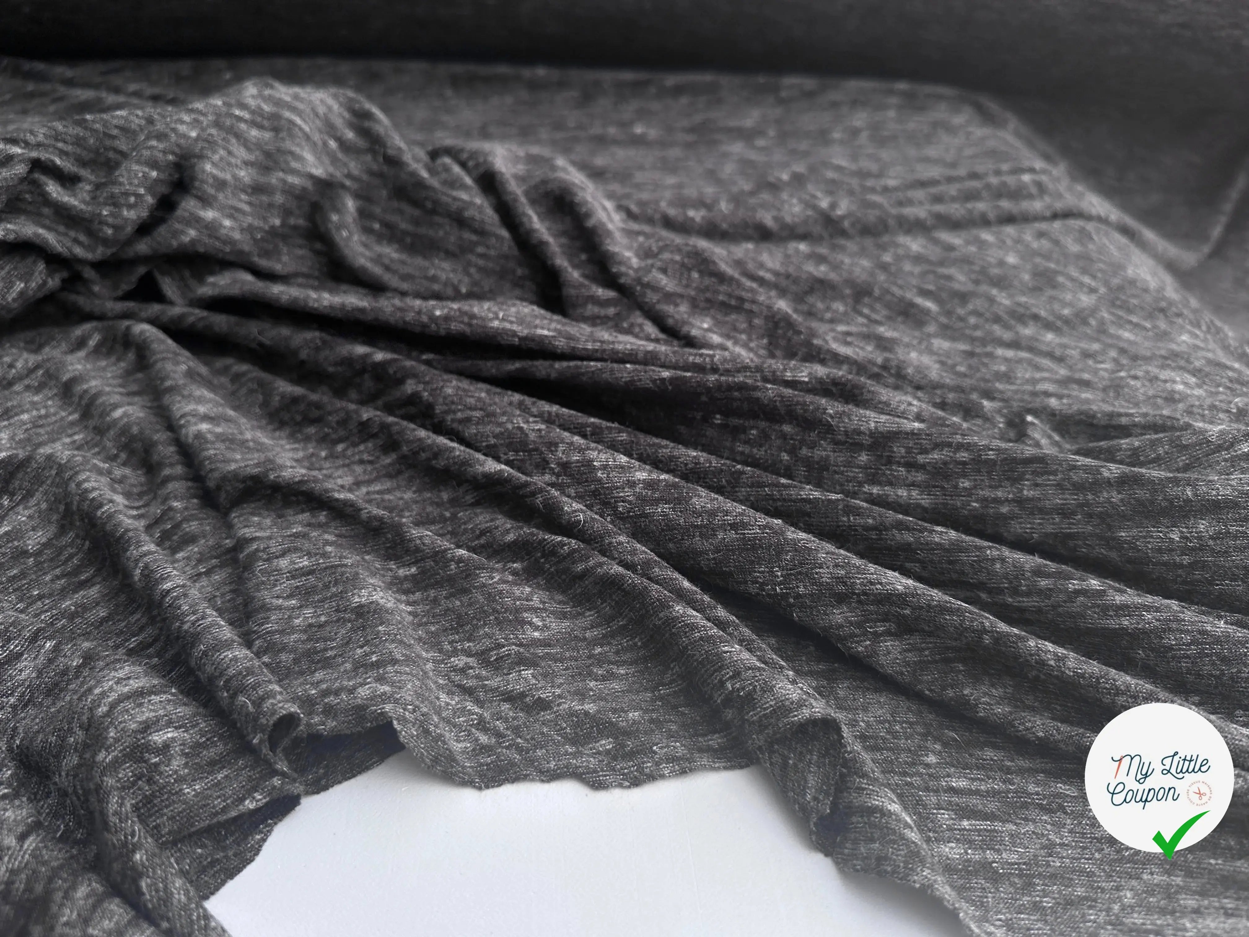 JERSEY JASPÉ GRIS - My Little Coupon