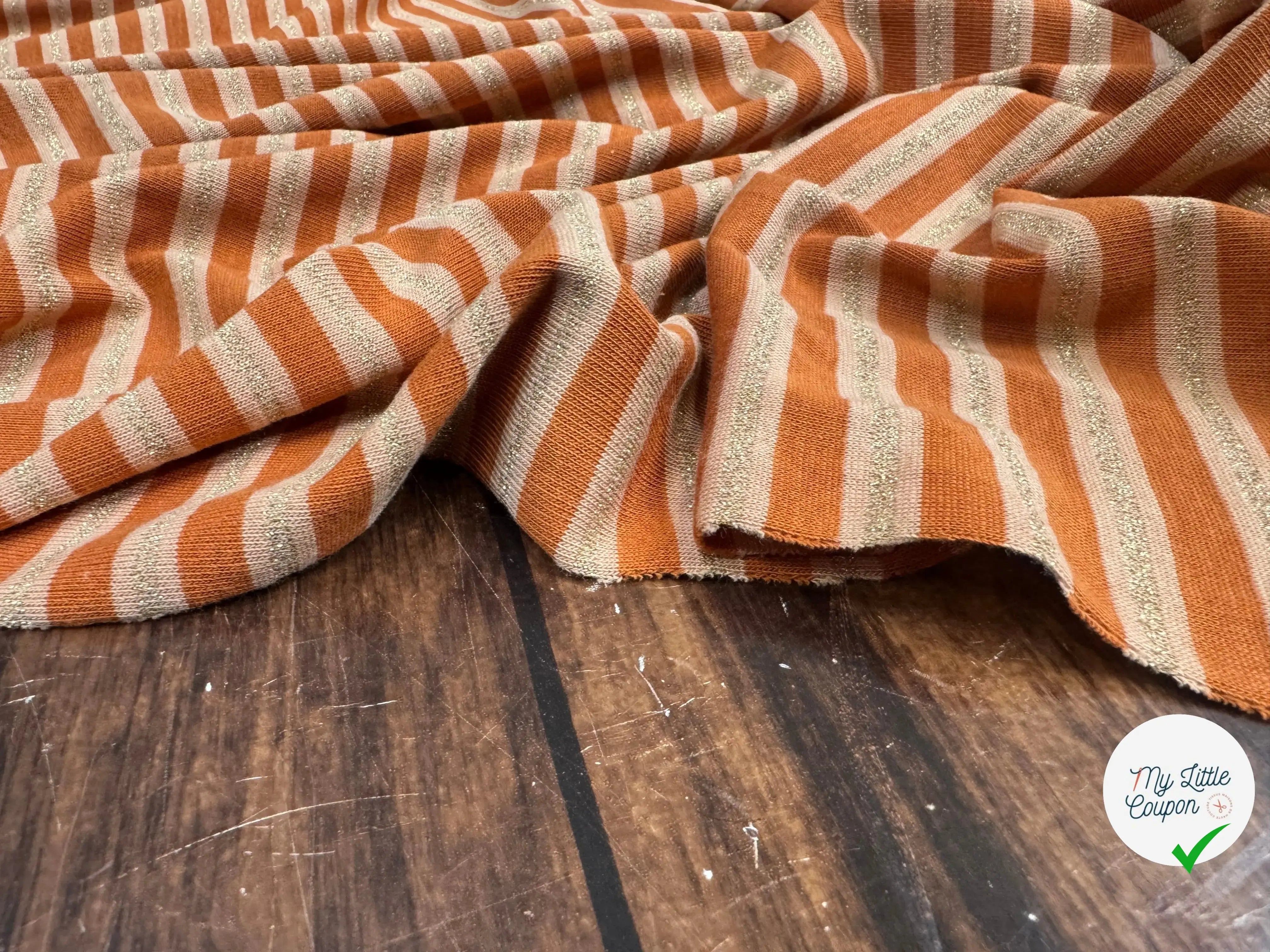JERSEY ROUX SEZAME LUREXGOLD - My Little Coupon