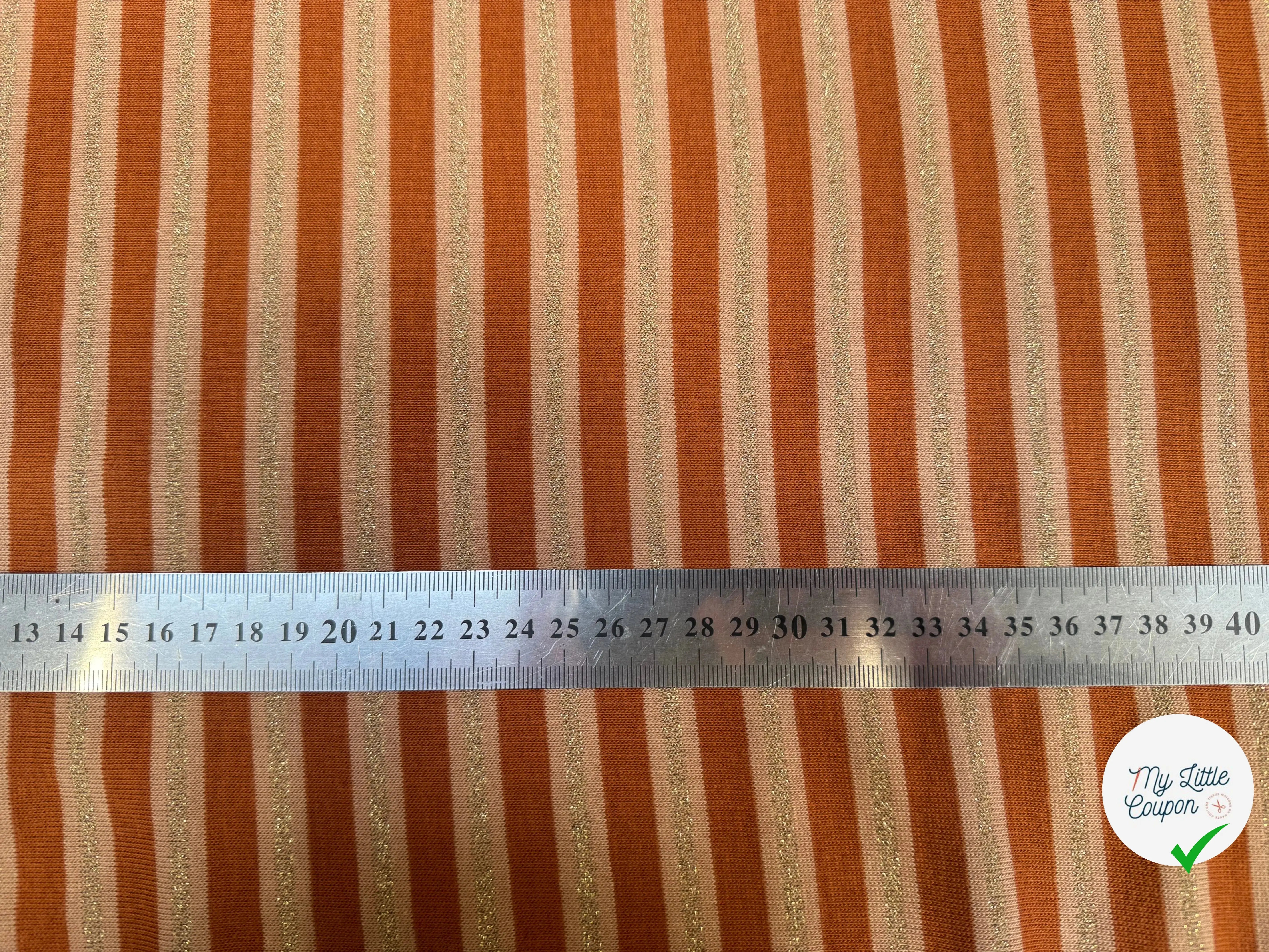 JERSEY ROUX SEZAME LUREXGOLD - My Little Coupon