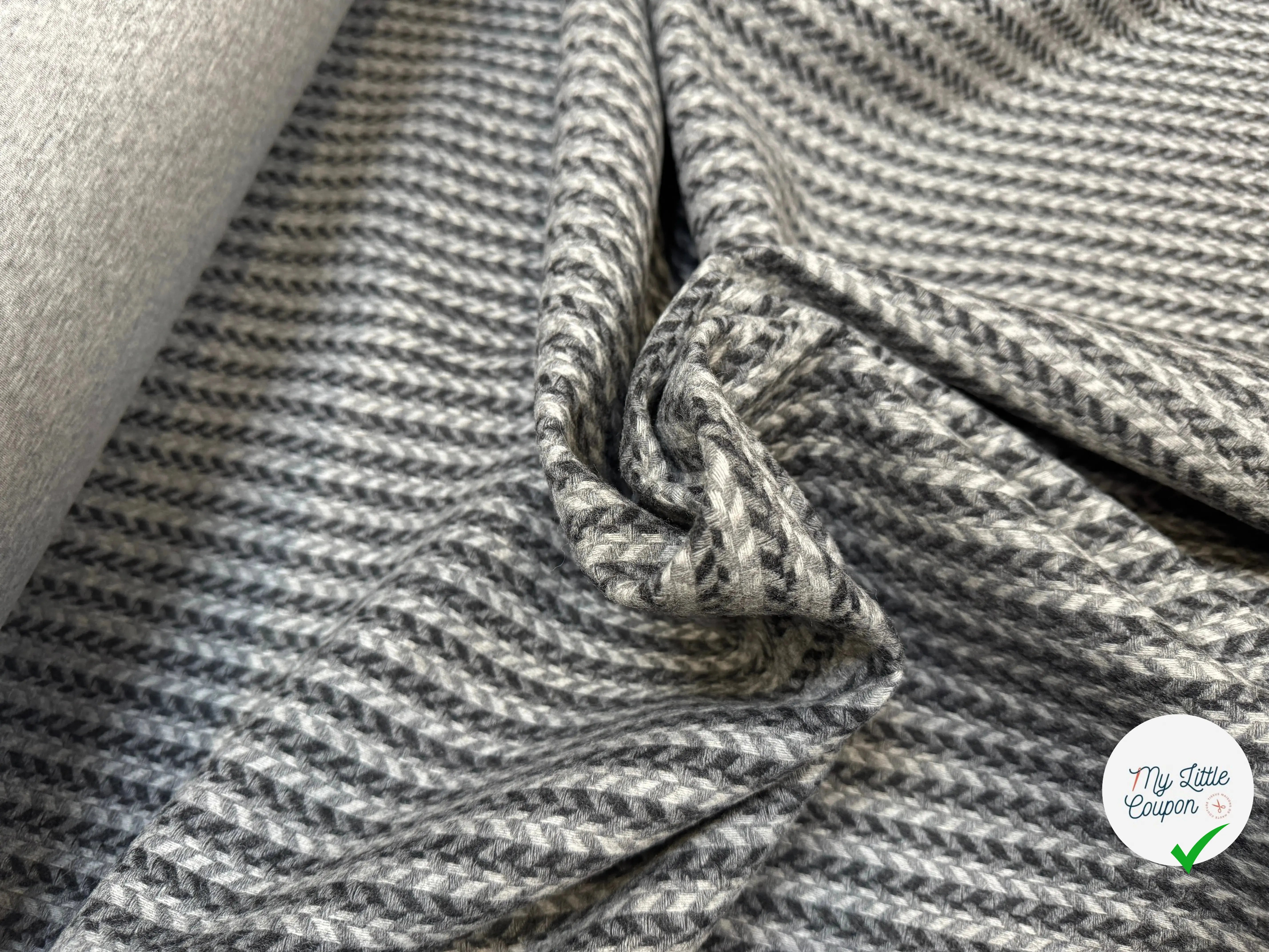 LAINAGE CONTRECOLLÉ CHEVRON 45% LAINE - My Little Coupon
