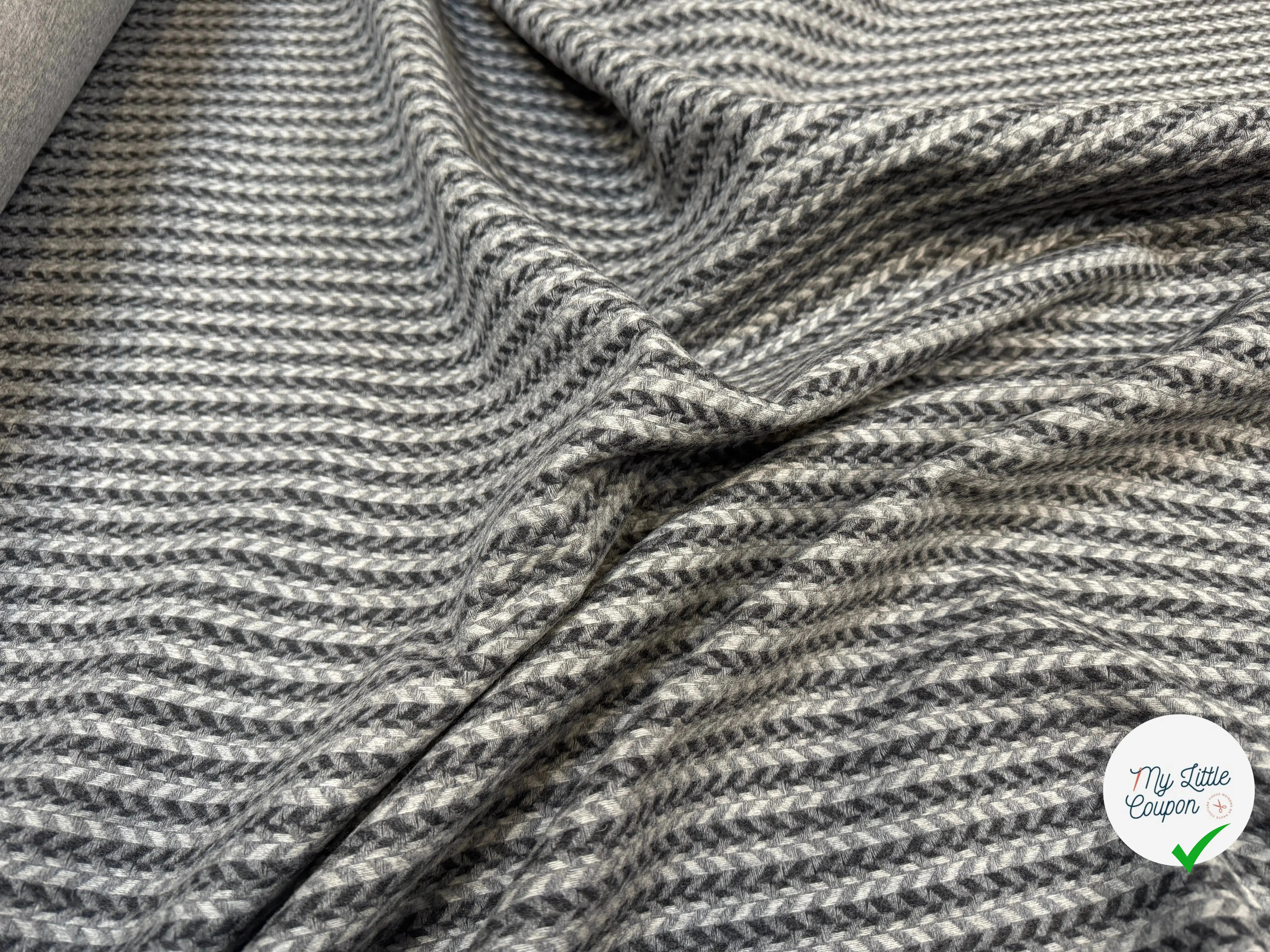 LAINAGE CONTRECOLLÉ CHEVRON 45% LAINE - My Little Coupon