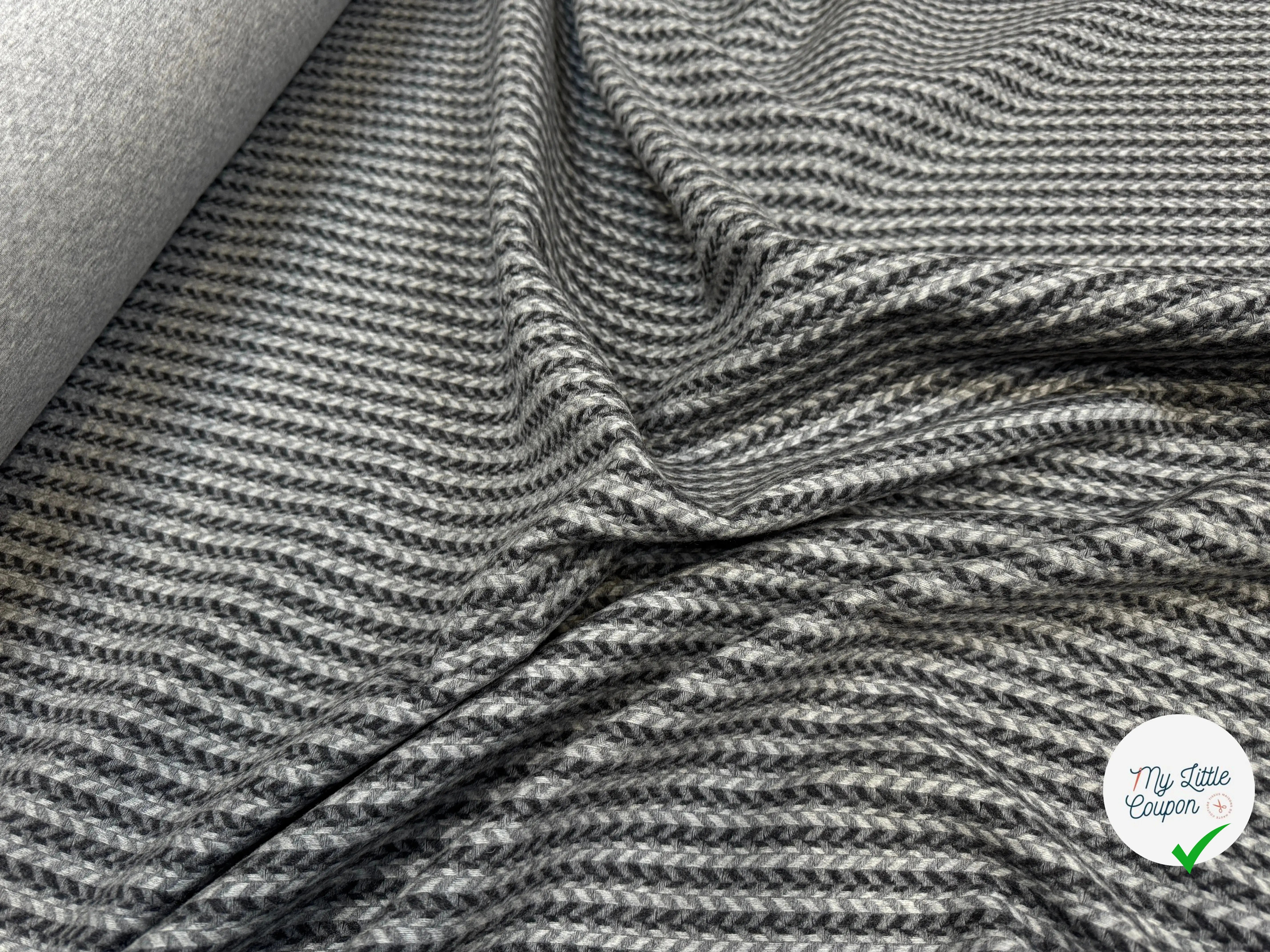 LAINAGE CONTRECOLLÉ CHEVRON 45% LAINE - My Little Coupon