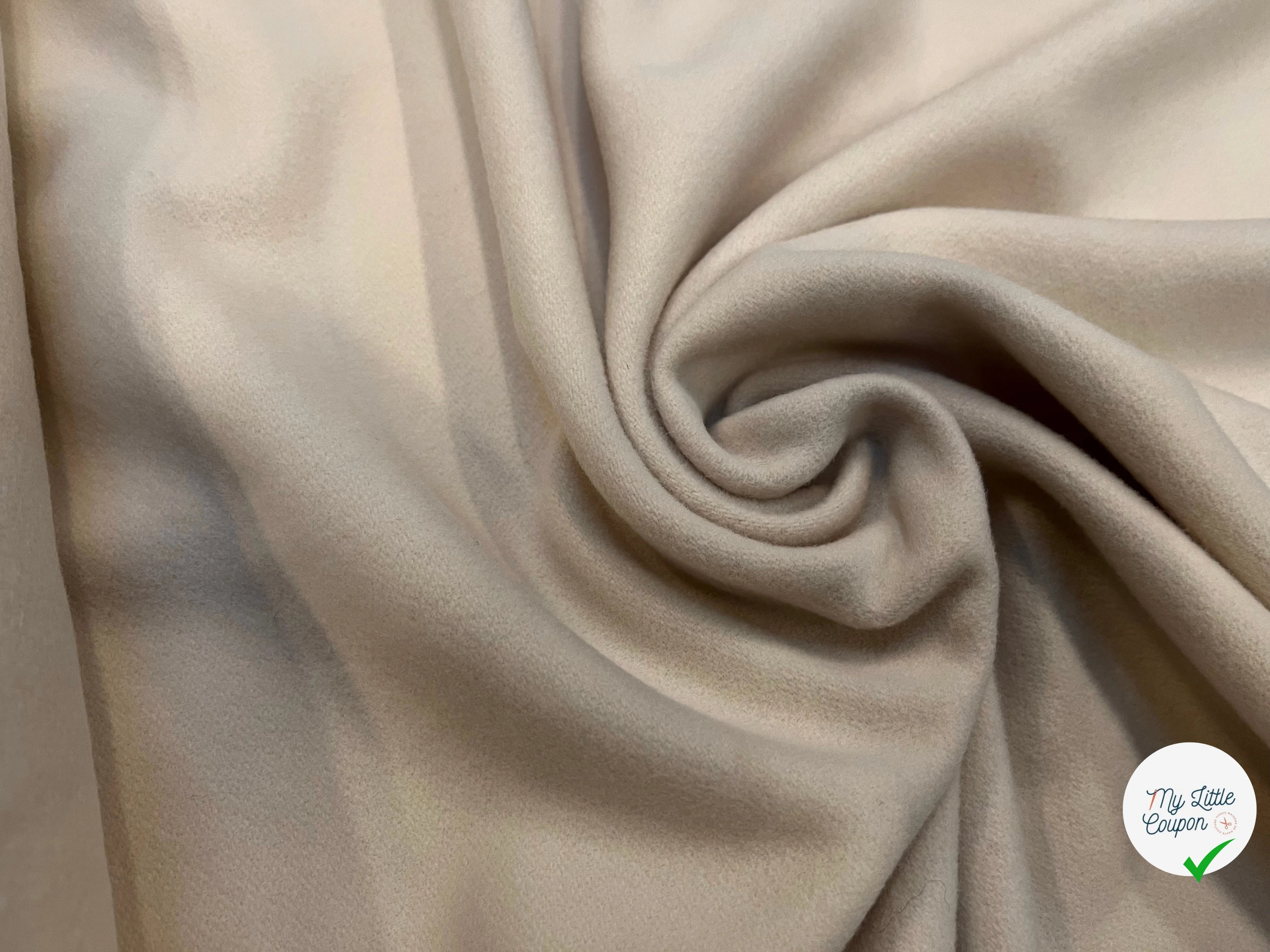 (Chute) LAINAGE MANTEAU BEIGE CLAIR 20% CASHMERE - My Little Coupon