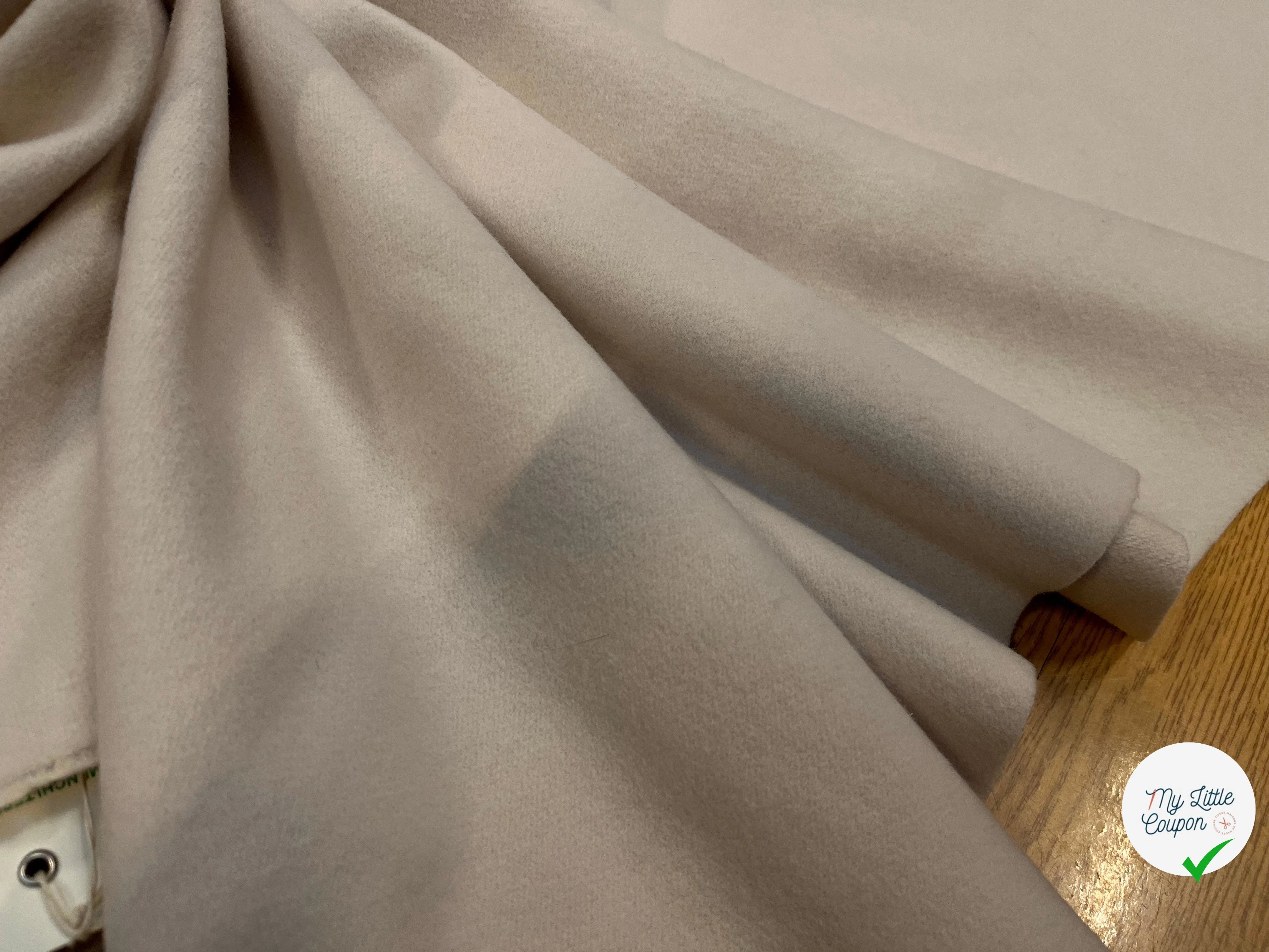 (Chute) LAINAGE MANTEAU BEIGE CLAIR 20% CASHMERE - My Little Coupon