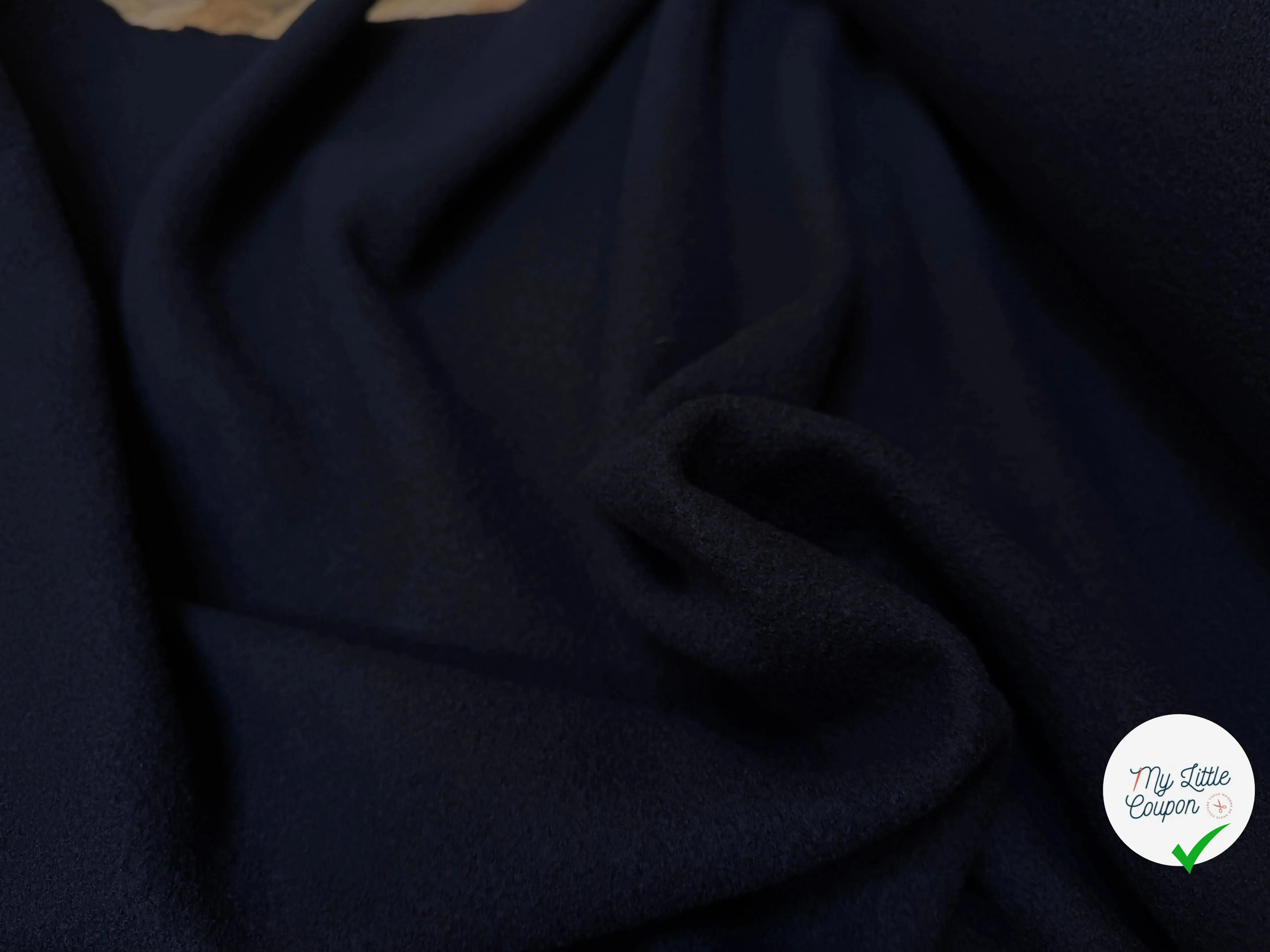 LAINE BOUILLIE BLEU MARINE - My Little Coupon