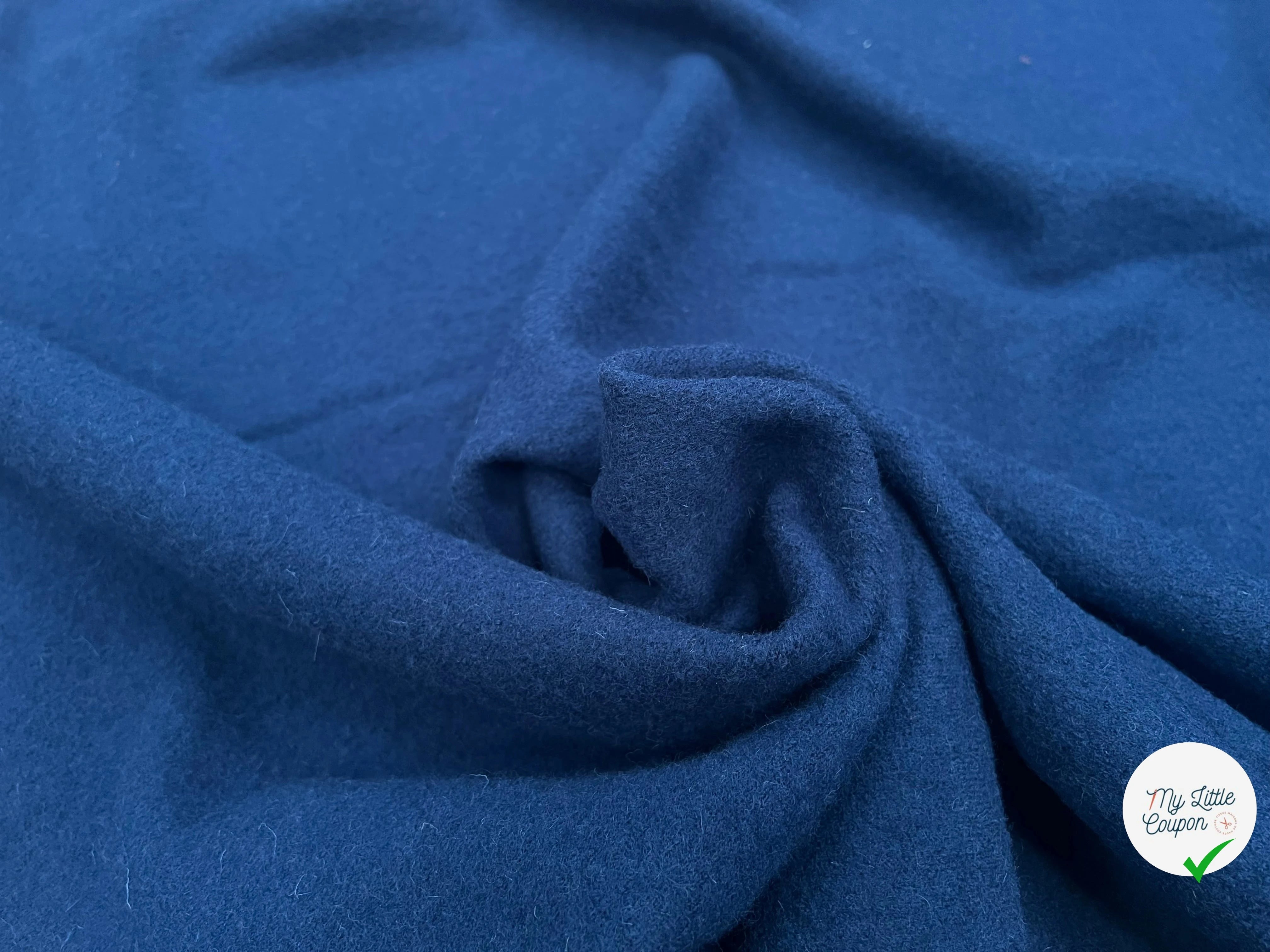 BOILED WOOL DARK JEANS 100% WOOL - My Little Coupon