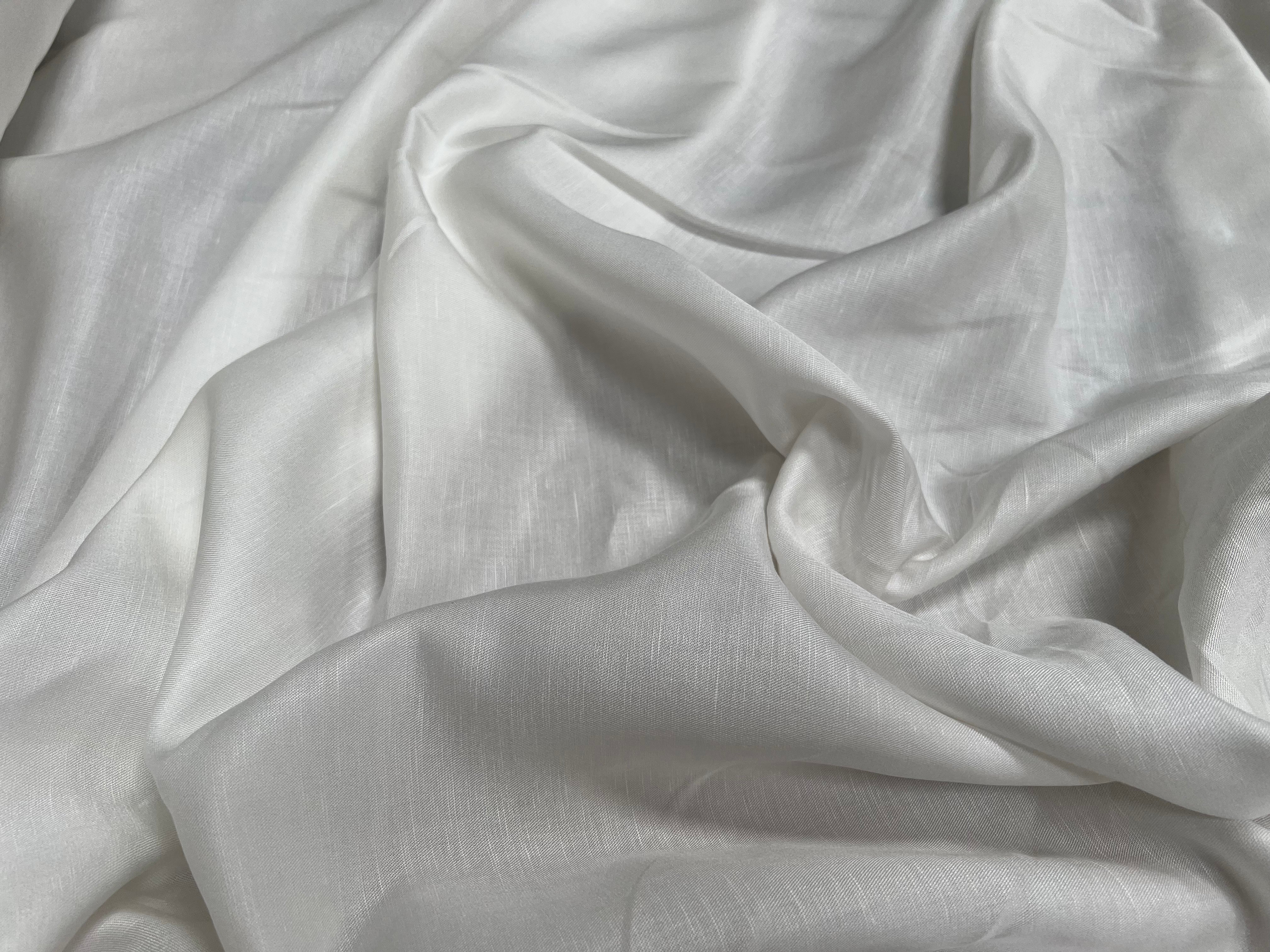 LYOCELL 30% LIN BLANC CASSÉ - My Little Coupon