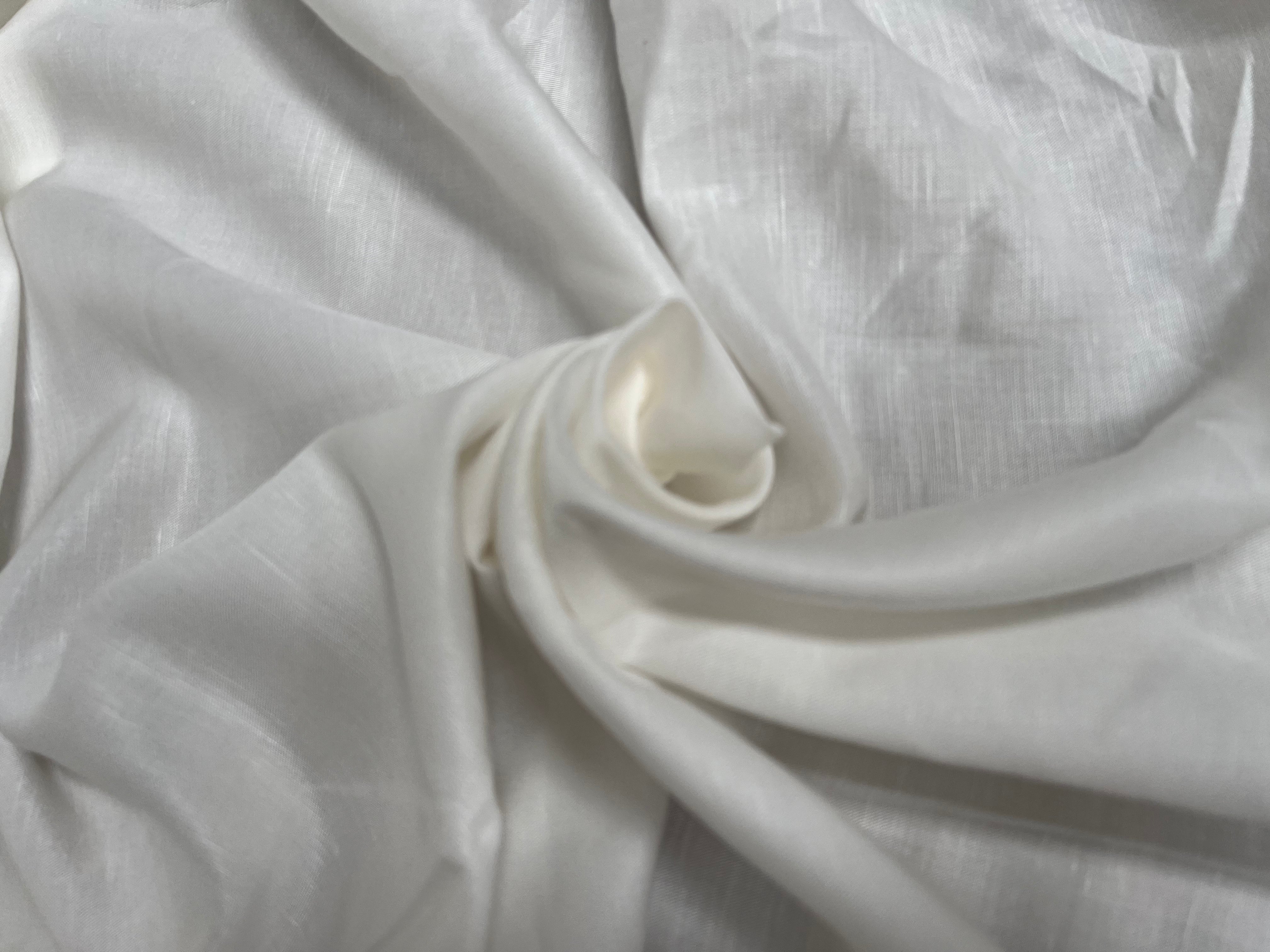 LYOCELL 30% LIN BLANC CASSÉ - My Little Coupon