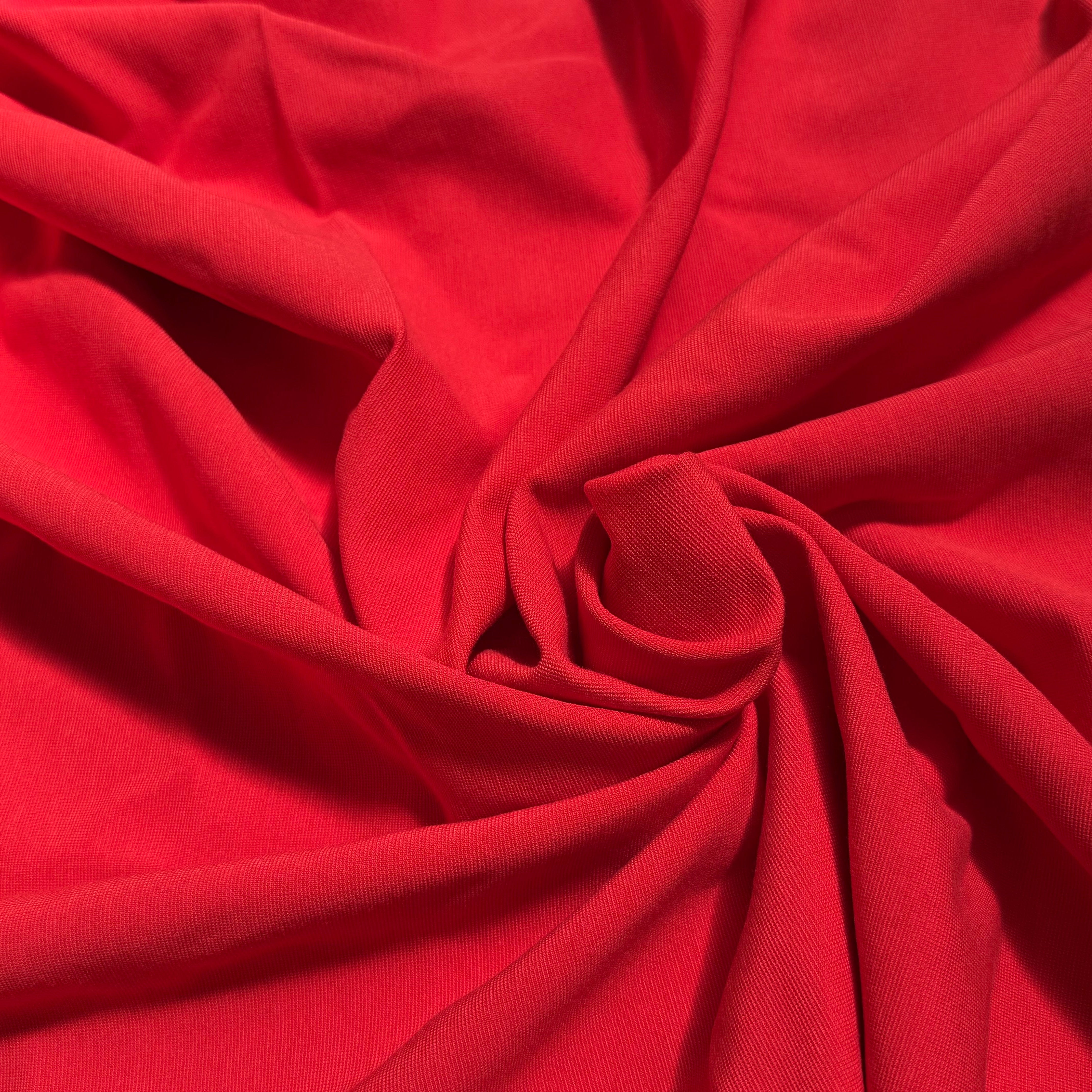 (Chute) MAILLE COTON LOURDE ROUGE ULTRA STRETCH - My Little Coupon