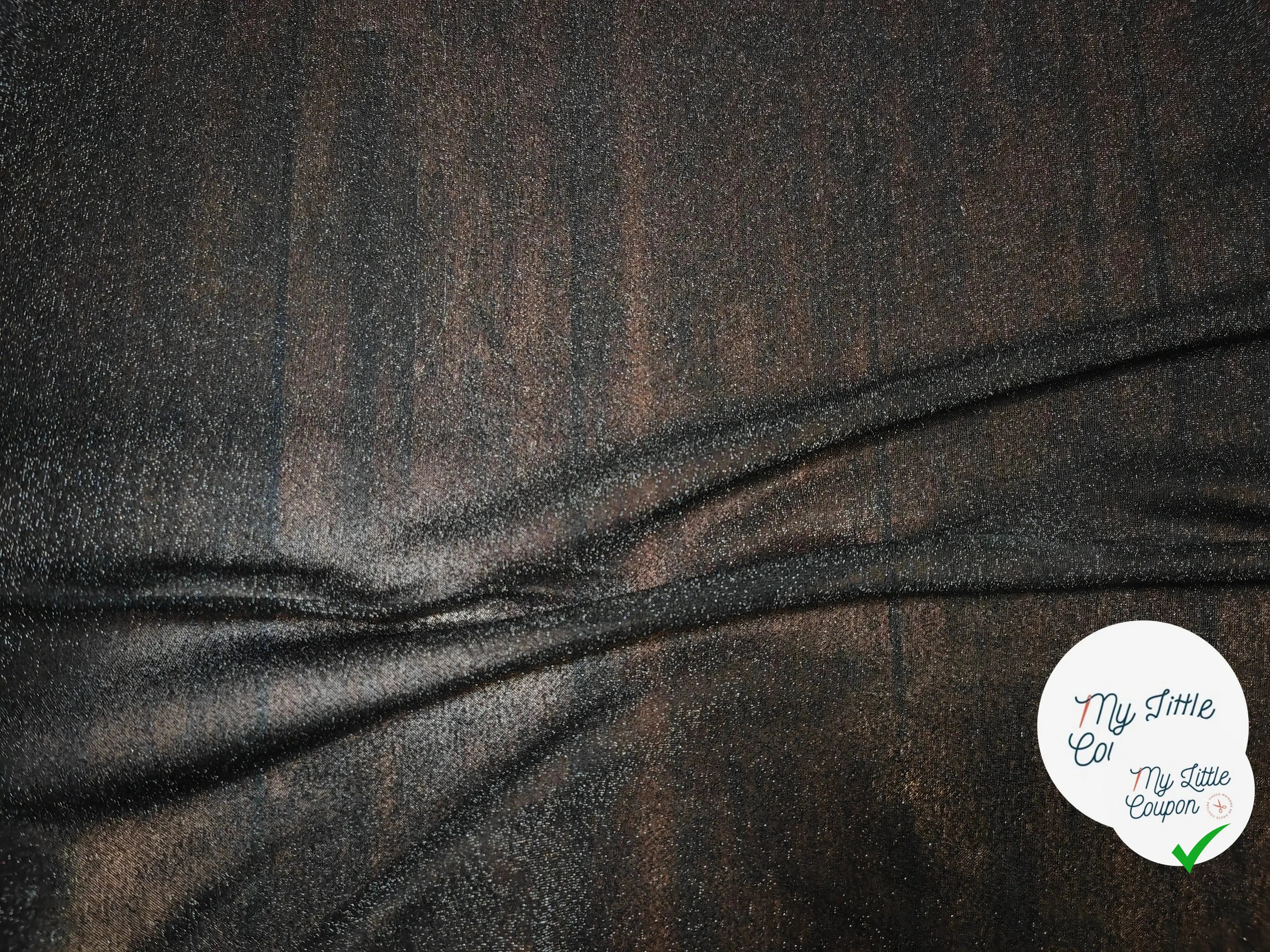 MAILLE PAILLETÉE POLYESTER ITALIEN - My Little Coupon